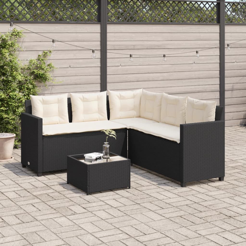 vidaXL Gartenlounge-Set Gartensofa in L-Form mit günstig online kaufen
