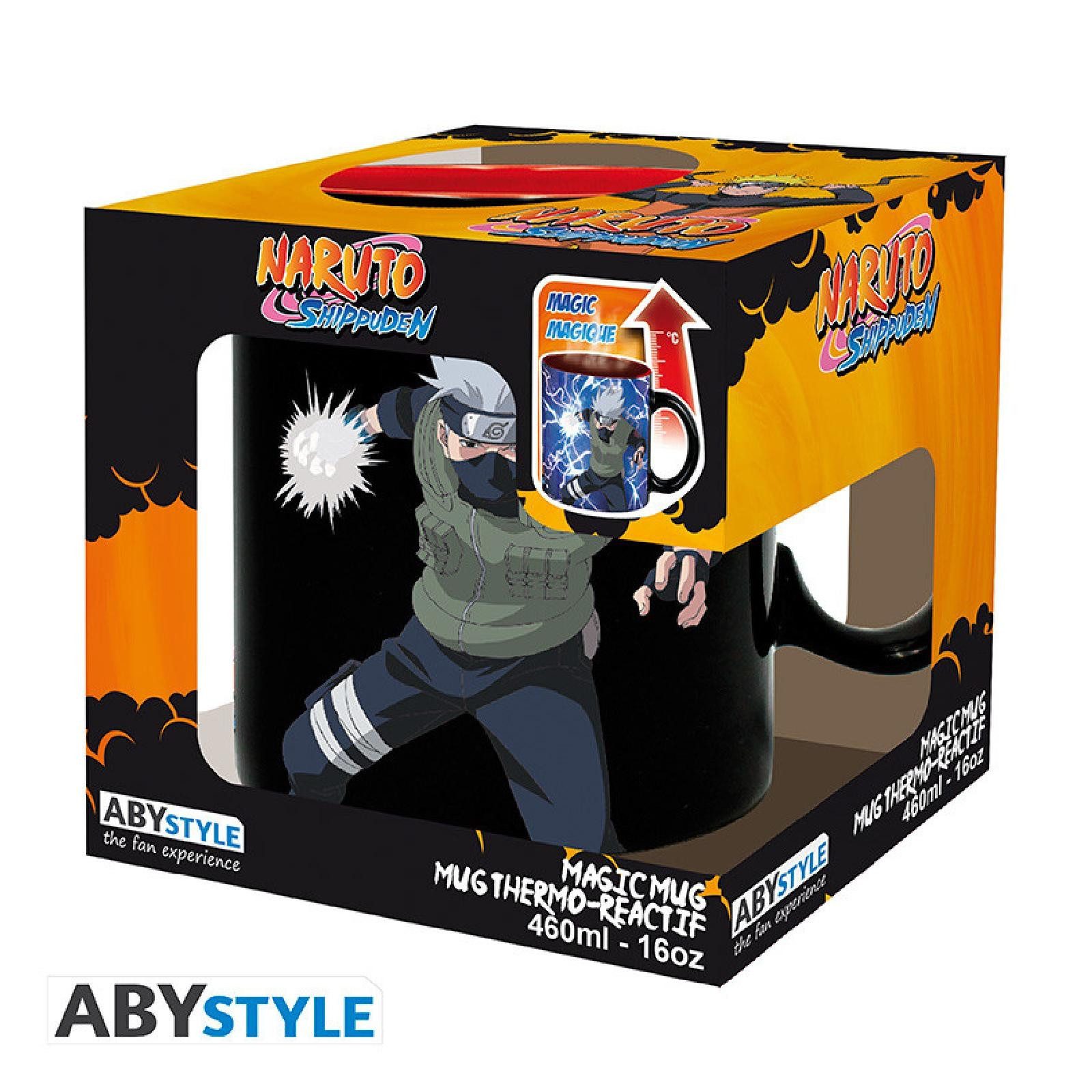 ABYstyle Tasse NARUTO SHIPPUDEN - Tasse Heat Change -460ml- Kakashi/Itachi
