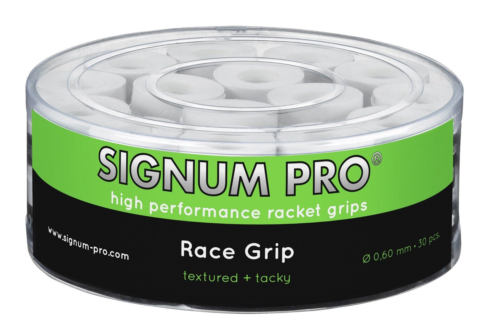 Signum Pro Griffband Overgrip Race 0.6mm weiss 30er Box