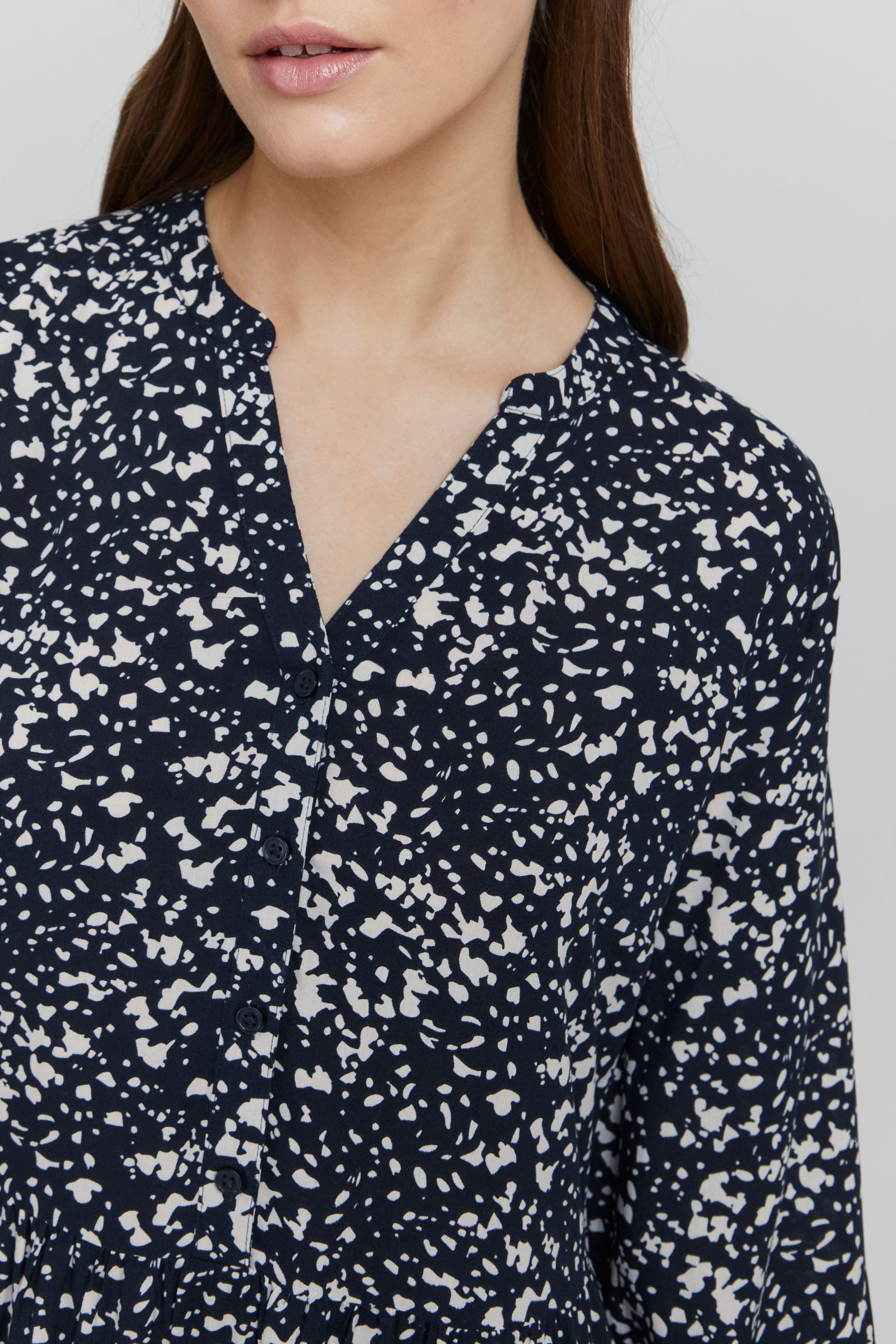 OXMO Jerseykleid OXElva Modisches Kleid