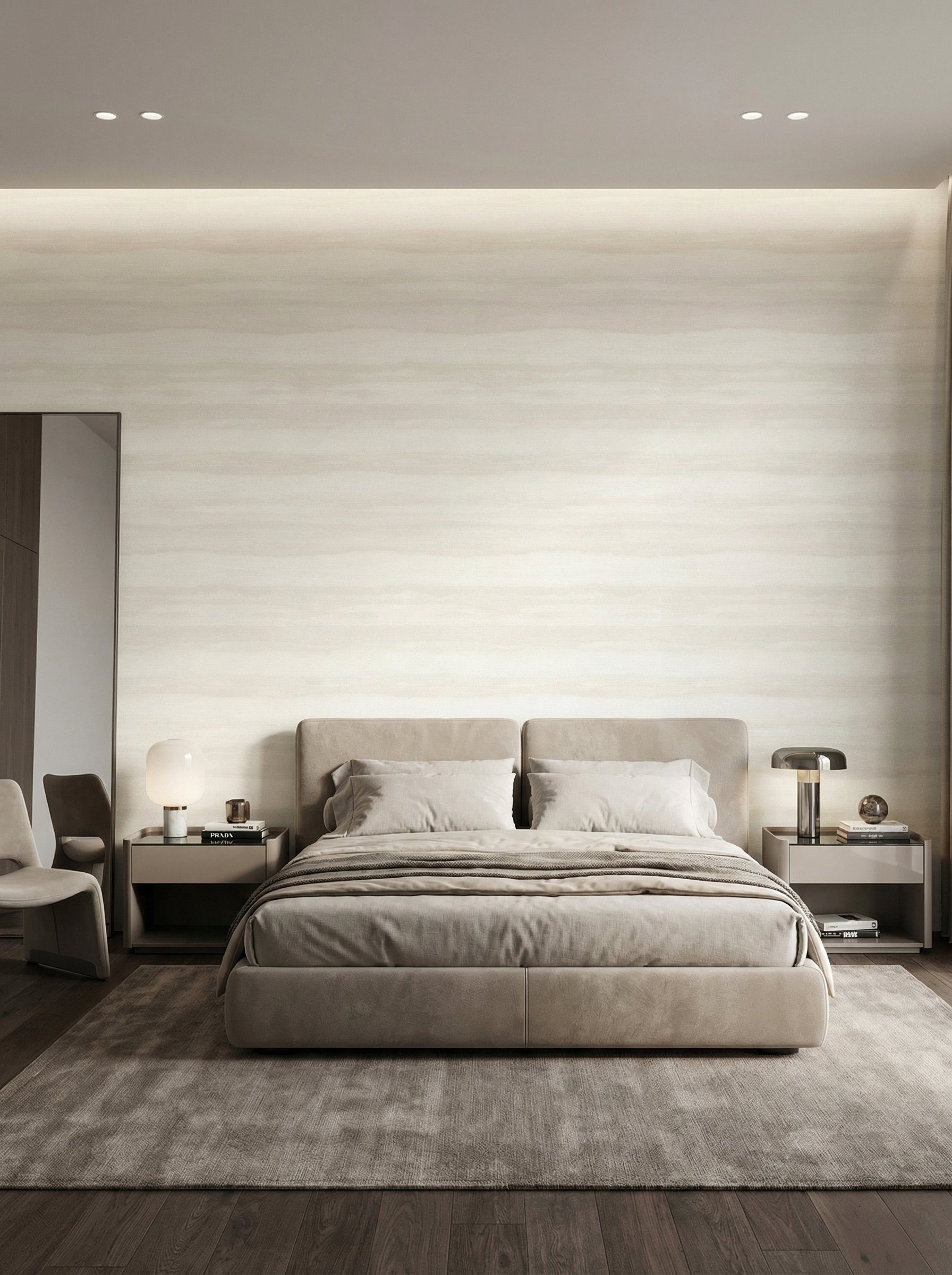 Newroom Vliestapete Sefina Beige Tapete Mustertapete Blumen, Rosen, Blätter, strukturiert, Florale Tapete