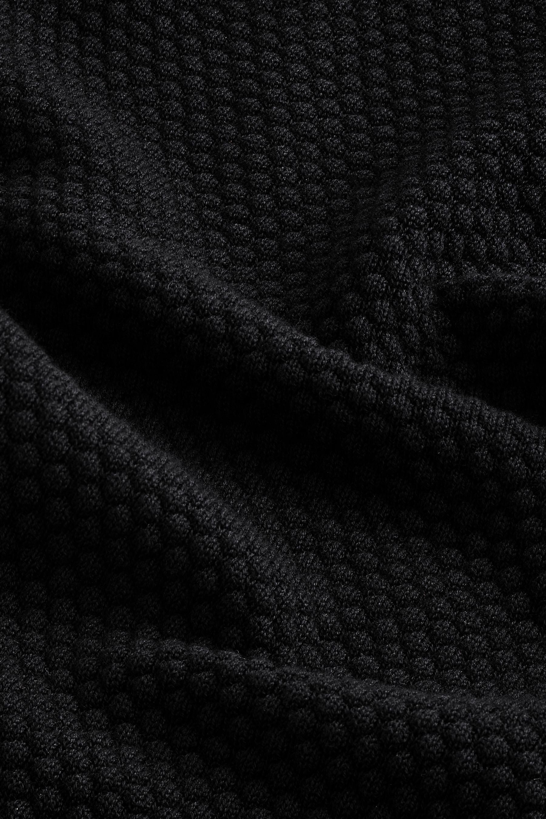 Next Poloshirt Regular Fit Strick-Poloshirt mit Reißverschluss (1-tlg)