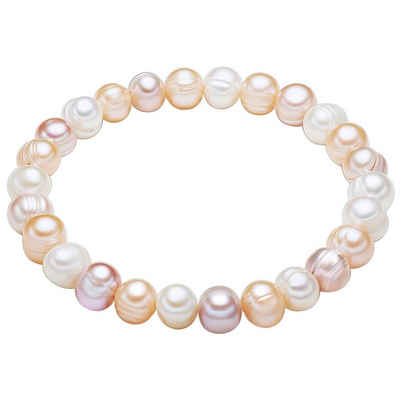 Valero Pearls Perlenarmband weiß, aus Süßwasser-Zuchtperlen
