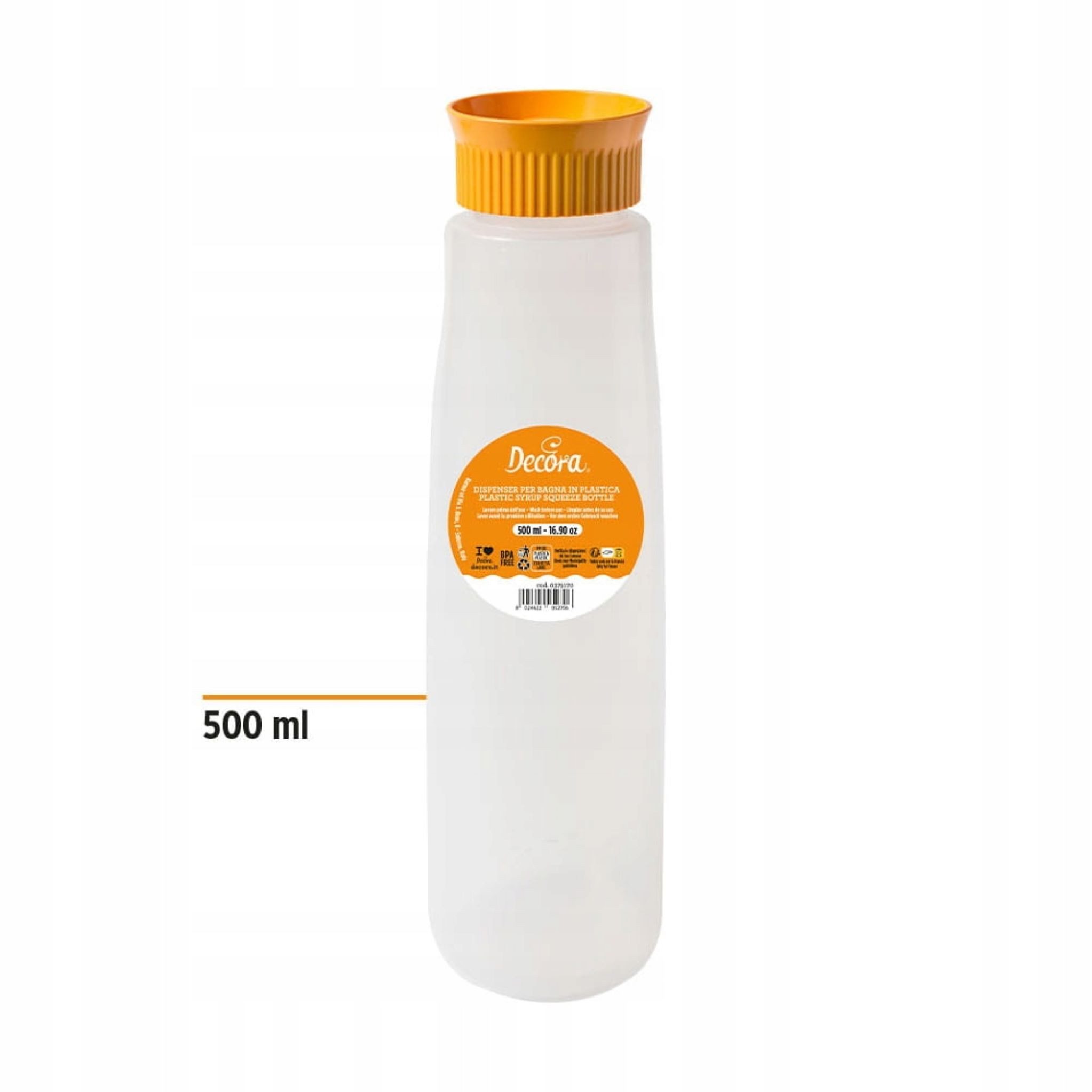 Decora Feldflasche Decora 500ml Torten-Nassflasche