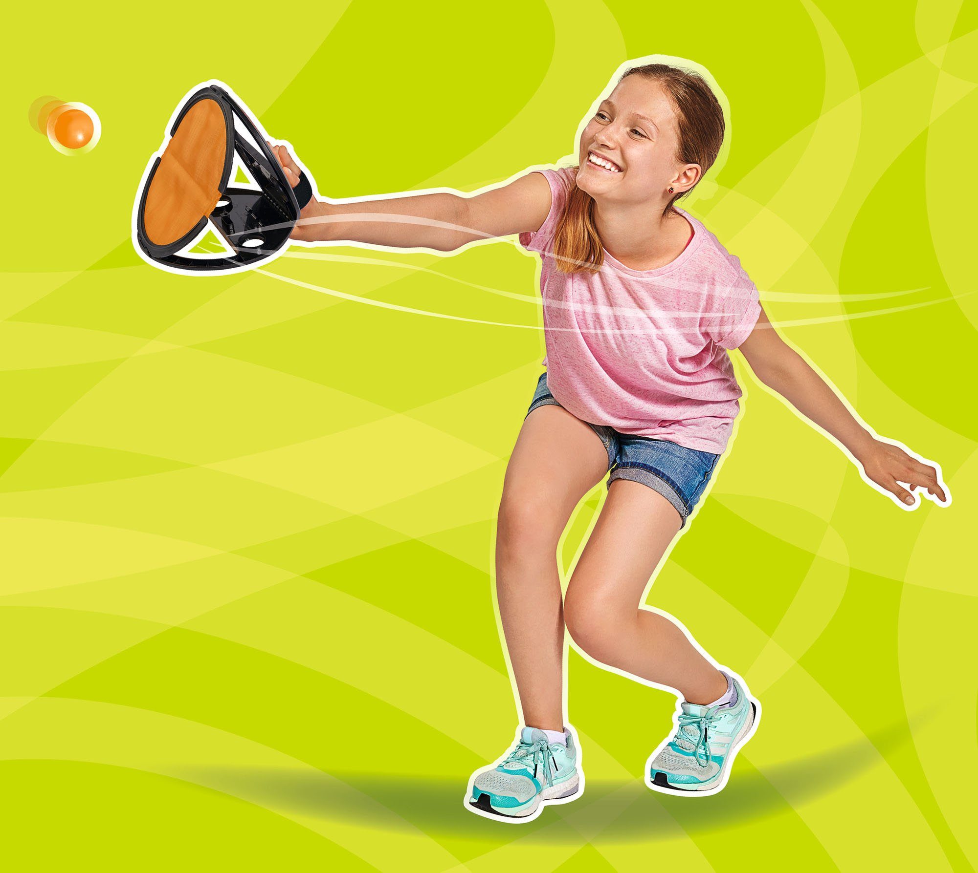 SIMBA Spiel Squap, 2er-Set, Fangballspiel