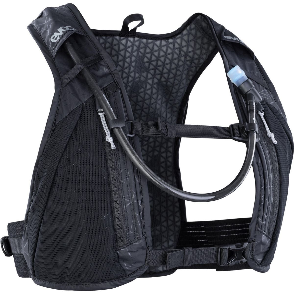 EVOC Fahrradrucksack Hydro Pro 6 + Hydration Bladder 1,5, Leichter, körpernaher Trinkrucksack mit 1,5-Liter-Trinkblase und
