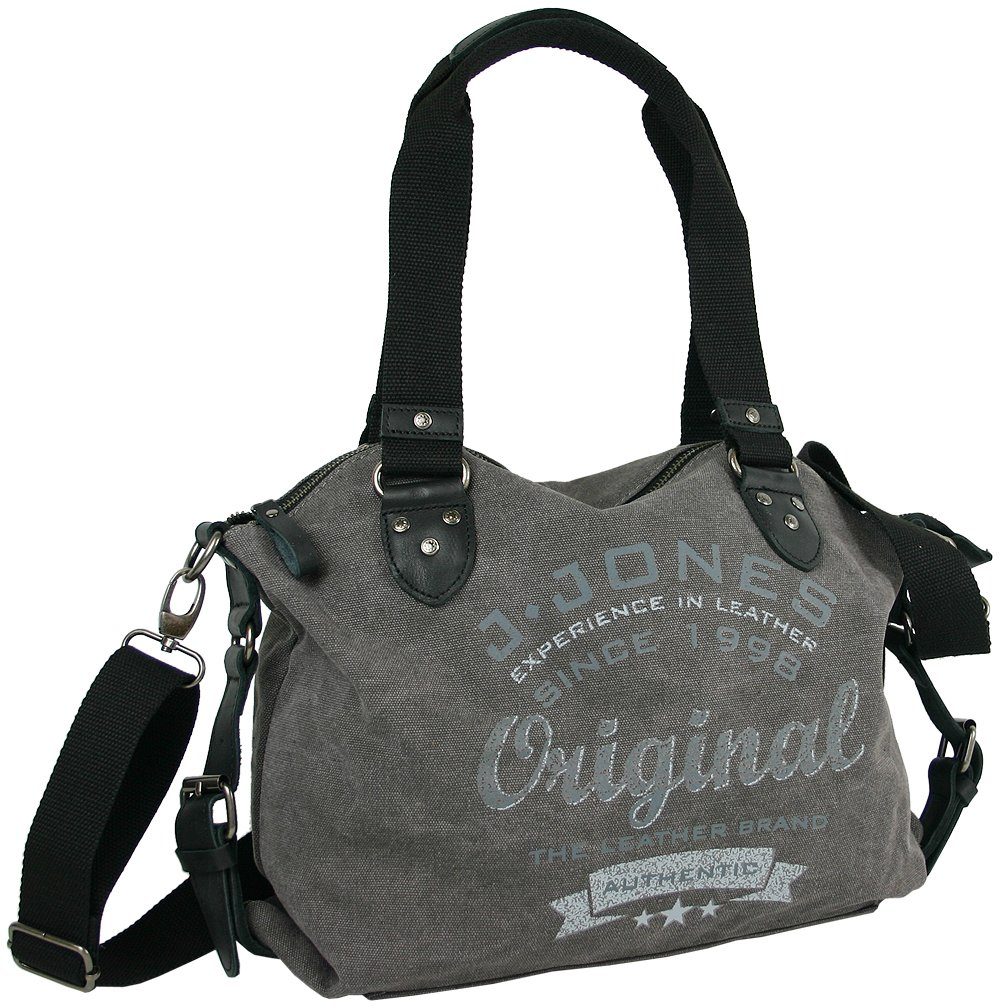 Schultertasche Damen Canvas Umhängetasche, Handtasche vintage look, casual
