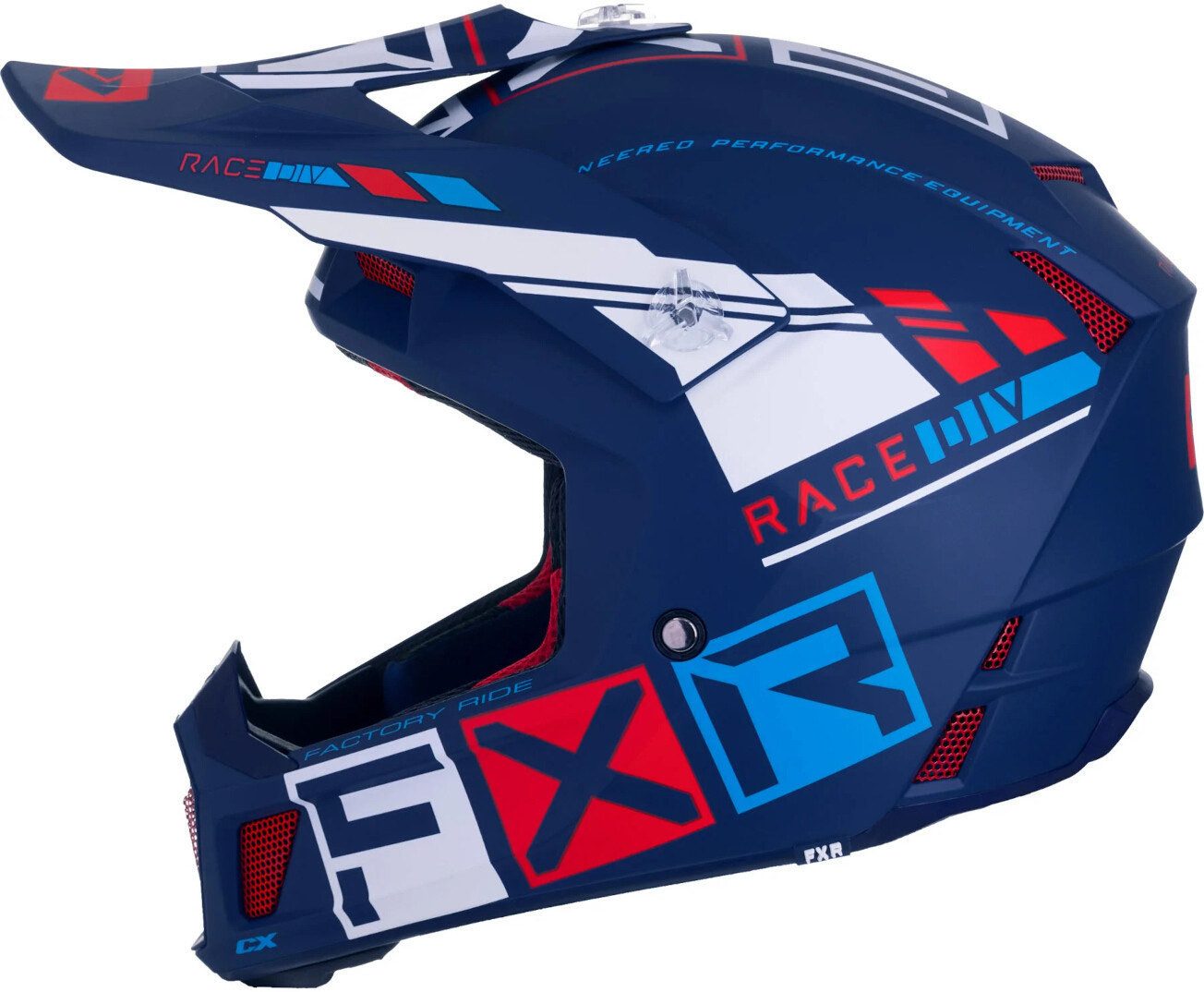 FXR Motocrosshelm Clutch CX Pro MIPS Motocross Helm, Waschbar