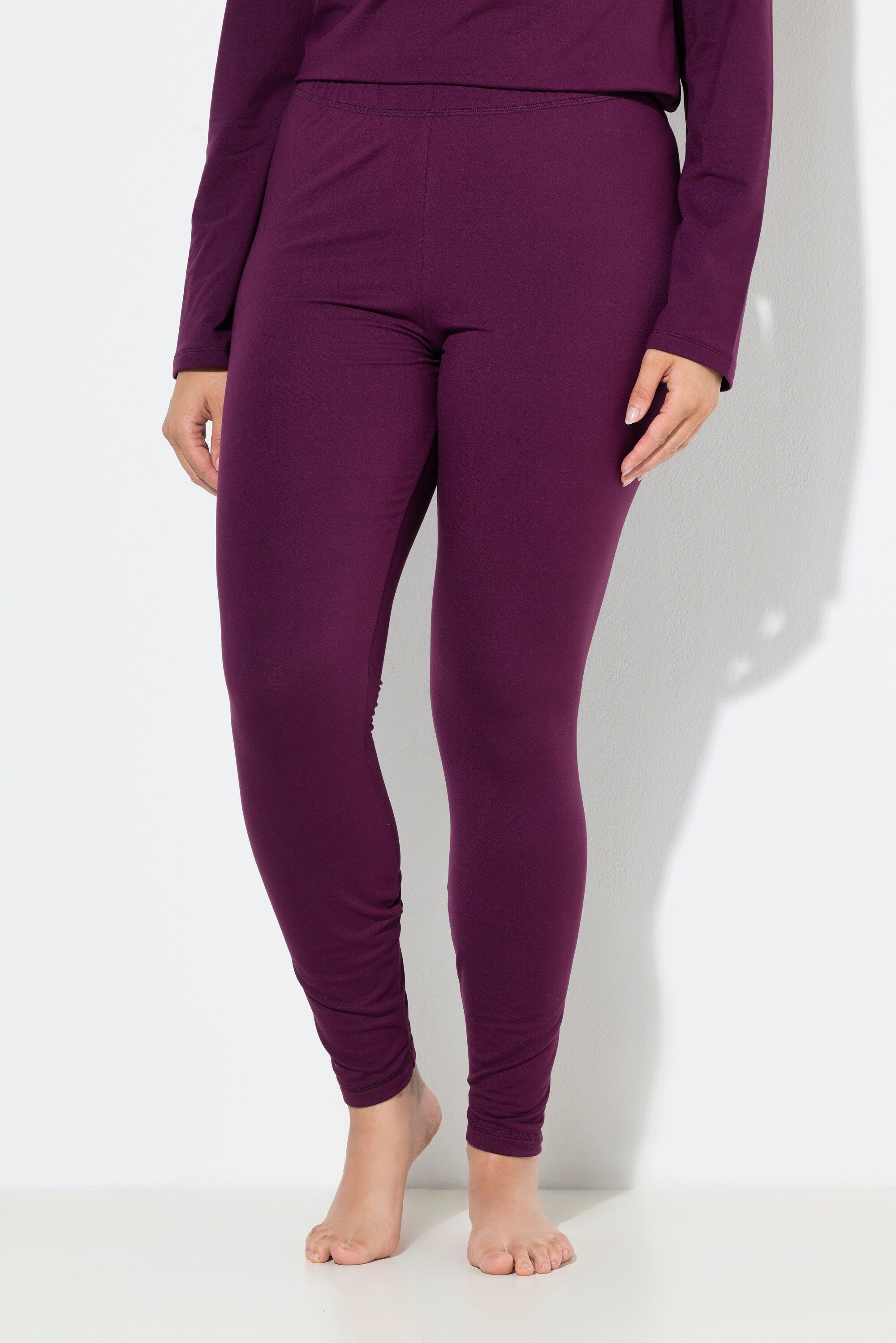 Ulla Popken Funktionshose Ski-Funktionsleggings schnelltrocknend extrawarm günstig online kaufen