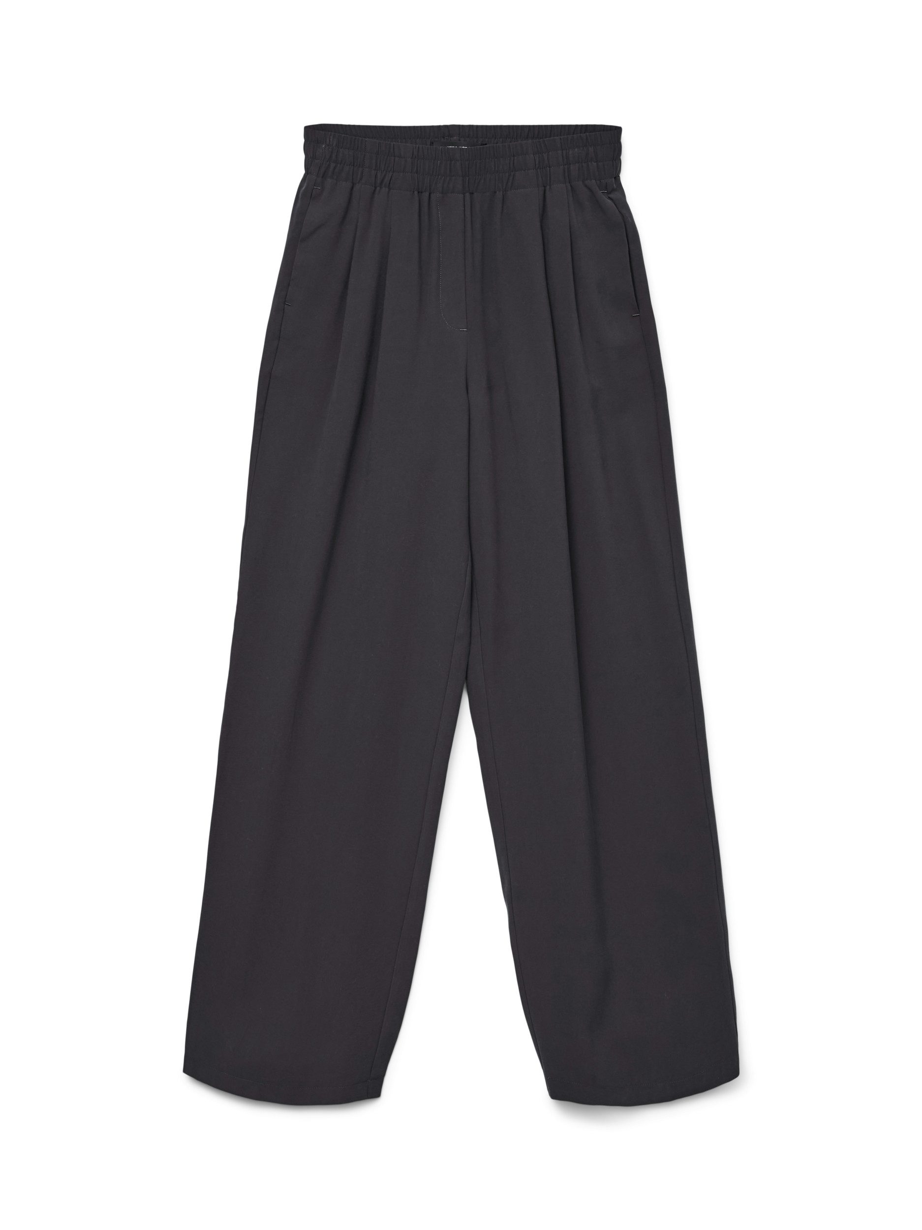 Vero Moda Stoffhose VMCARMEN HW WIDE PLEAT PULL-ON PANT