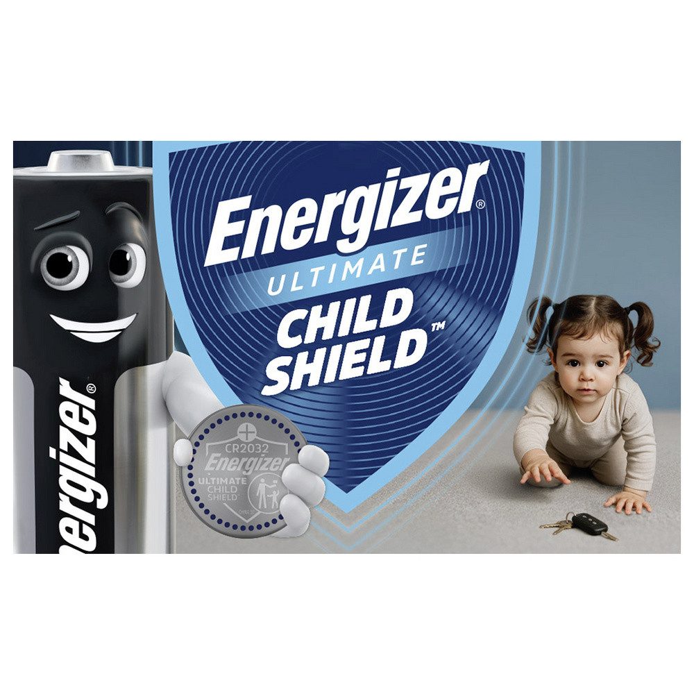 Energizer Energizer Knopfzelle CR2032 3 V 2 St. 235 mAh Lithium Ultimate Child S Knopfzelle