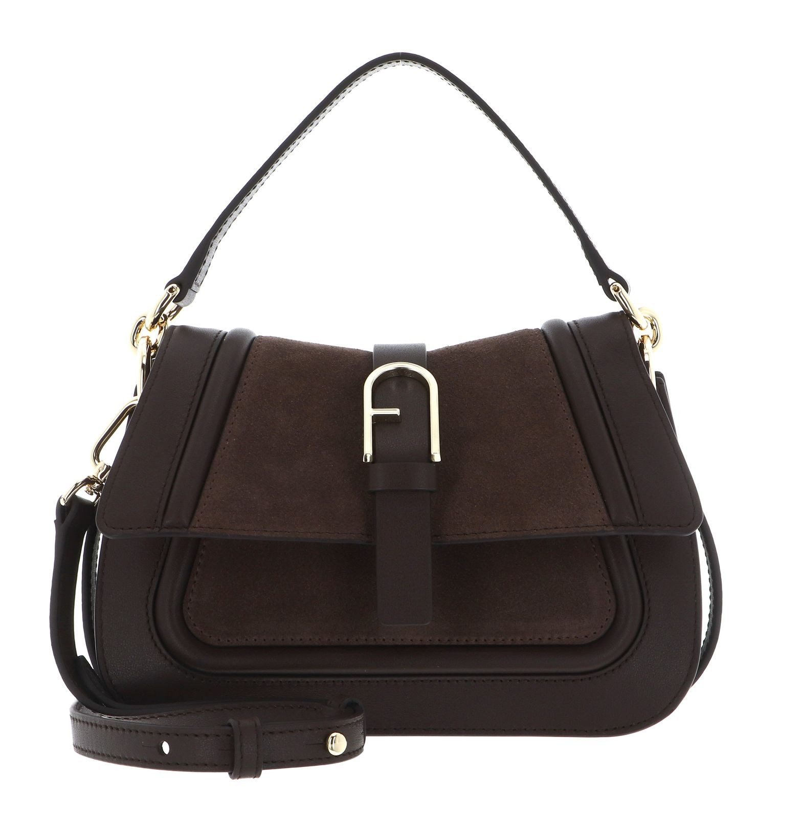 Furla Schultertasche Top Handle, aus echtem Leder