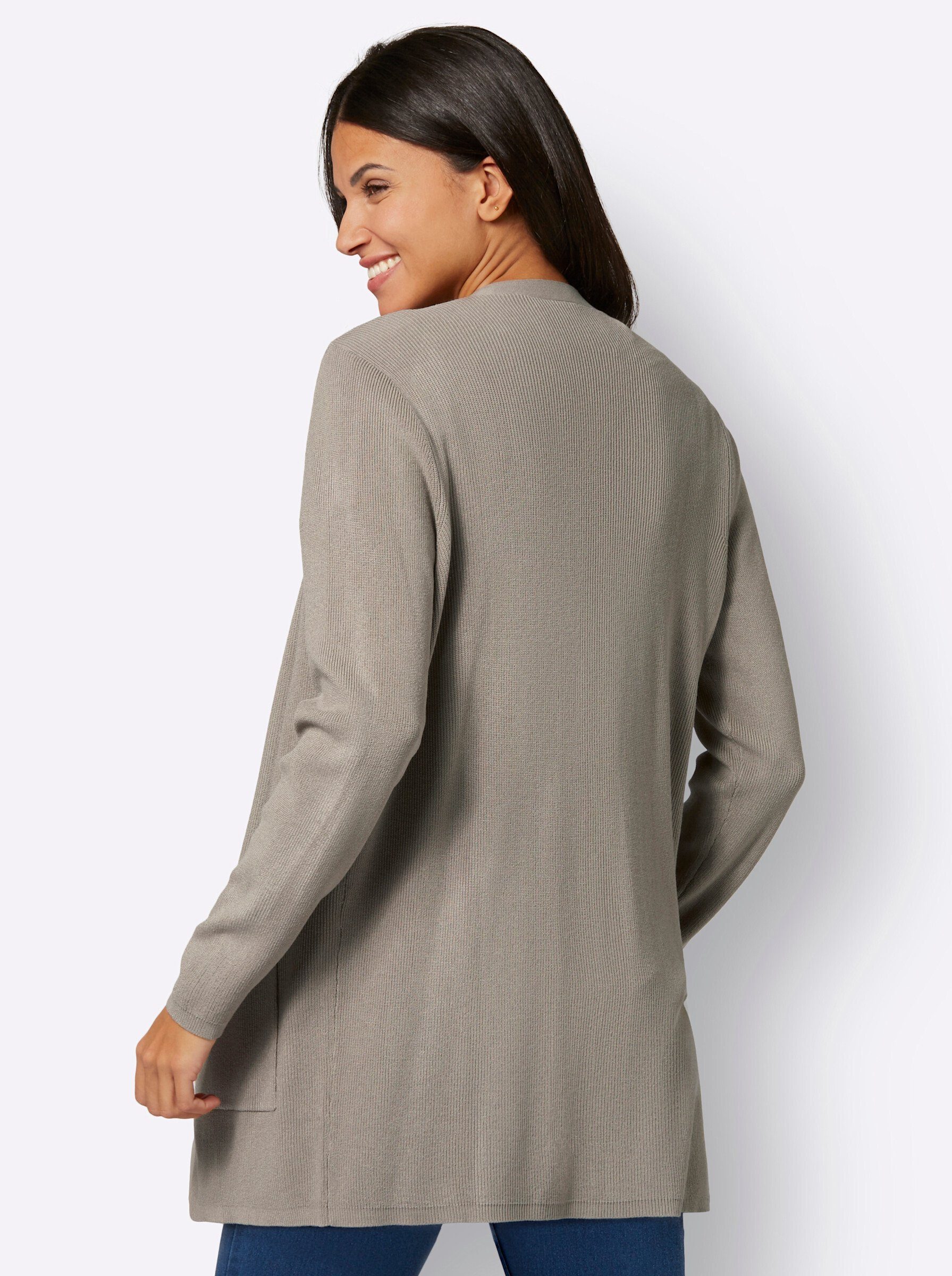 Sieh an! Strickjacke Longstrickjacke günstig online kaufen