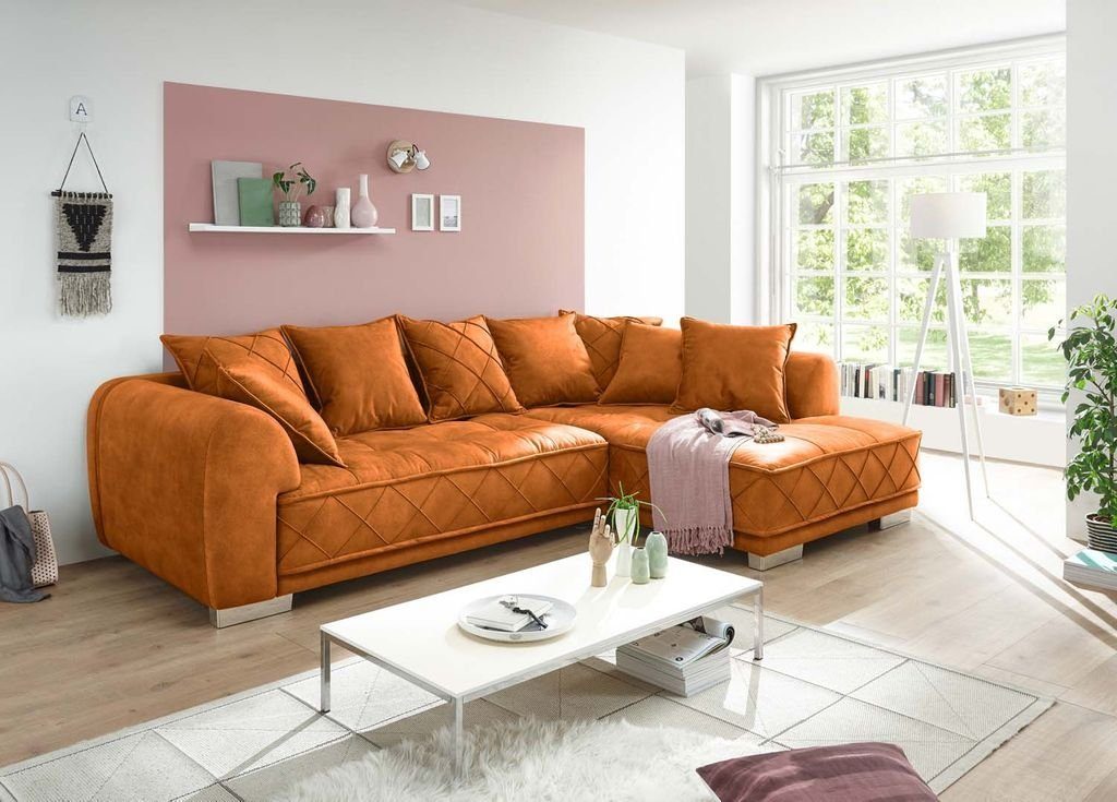 ED EXCITING DESIGN Ecksofa, Sentina Ecksofa 319 x 194 cm Ecksofa Couch Bernstein