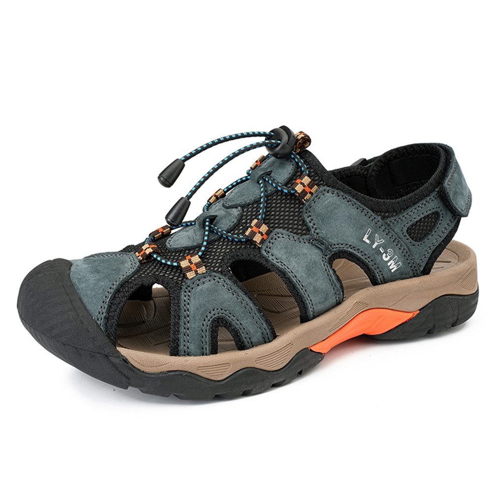 HUSK'SWARE Outdoorsandale (Echtleder-Sandalen, Gummisohle, Rutschfest) Leic günstig online kaufen