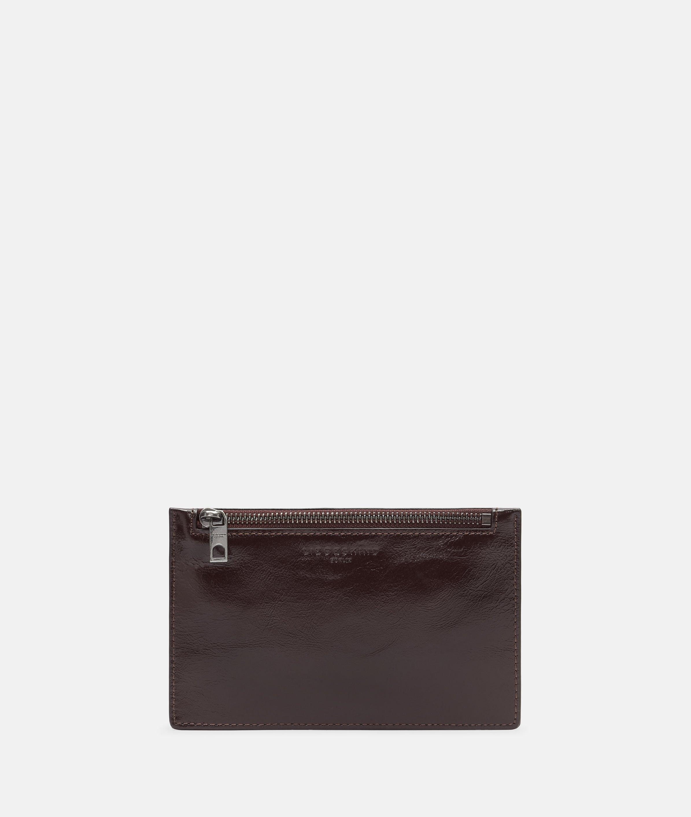Liebeskind Berlin Kosmetiktasche Kiwi Pouch S, Handliche Pouch aus Rindsleder mit glossy Finish