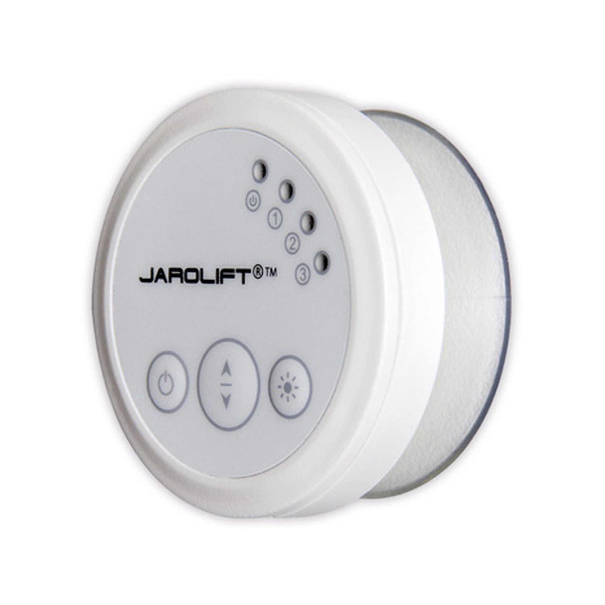 jarolift Rollladen-Funksteuerung Funk Sonnensensor / Lichtsensor TDSO, weiß, für Rollläden & Markisen, 1-tlg., 1 Stück, Rolling Code, Fail Safe Modus, Lernbare Lichtstufe