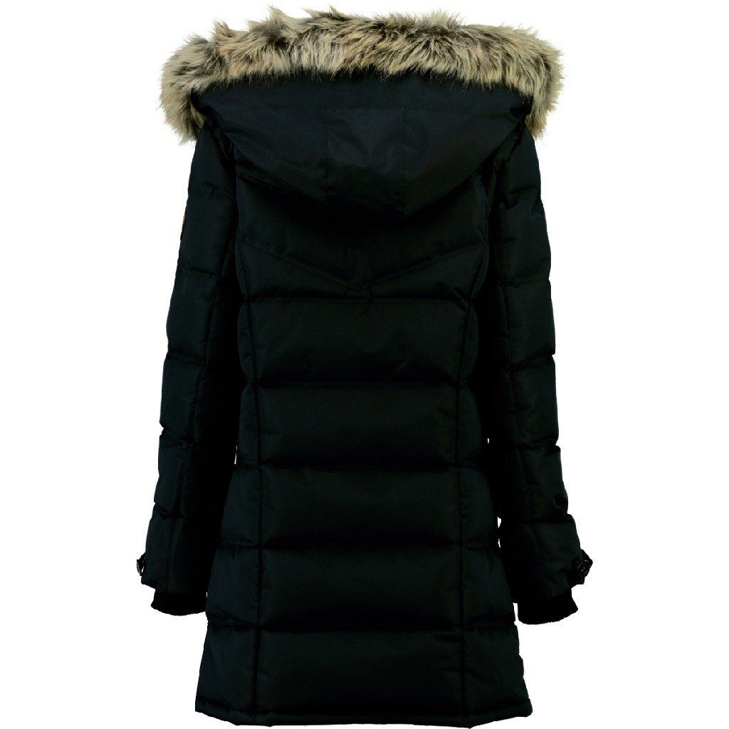 Geographical Norway Winterjacke Damen Outdoor Jacke in Unifarbe, mit abnehm günstig online kaufen