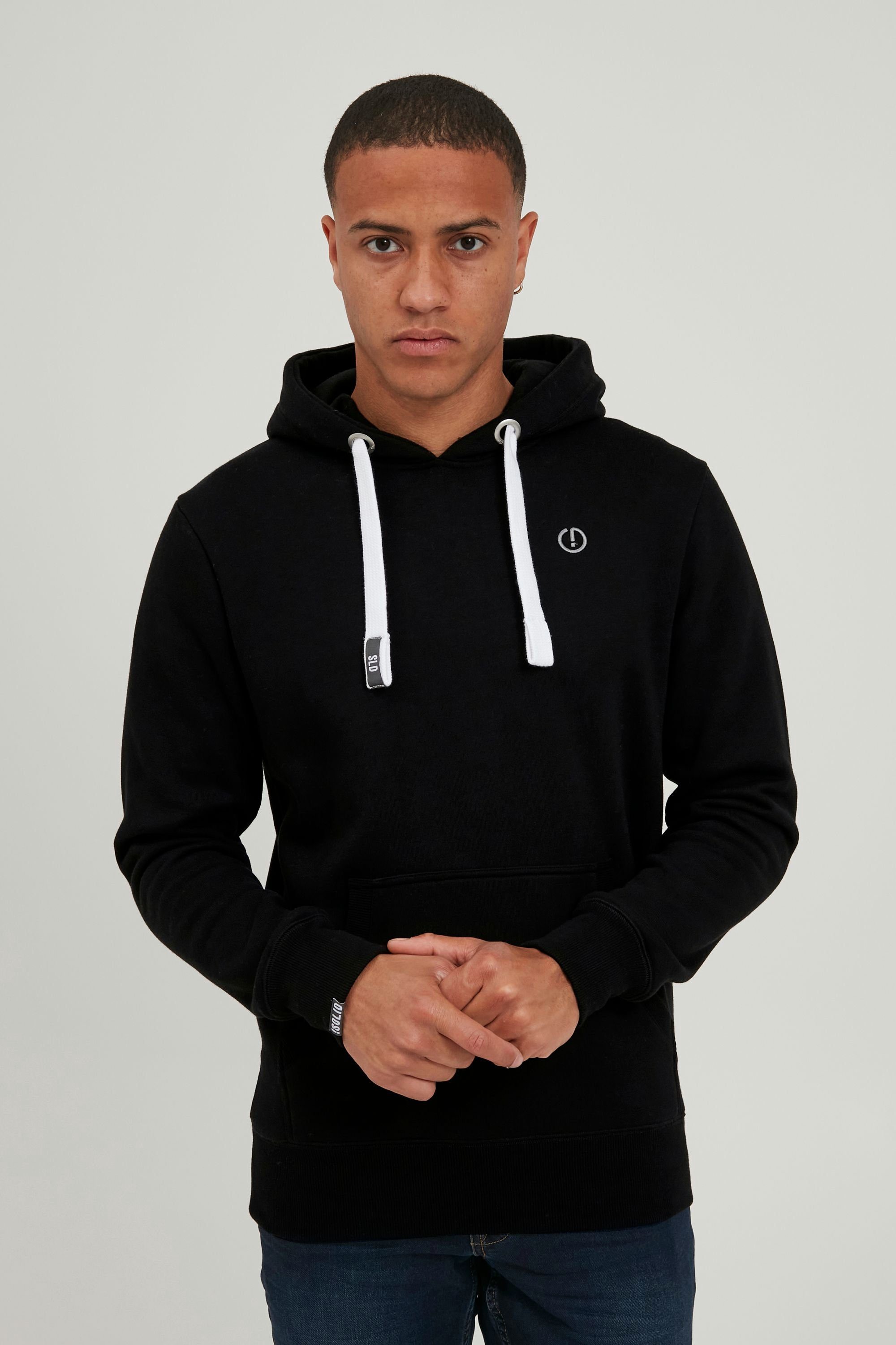 !Solid Hoodie SDBennHood Kapuzensweatshirt mit kontrastfarbenenen Details Black (9000)