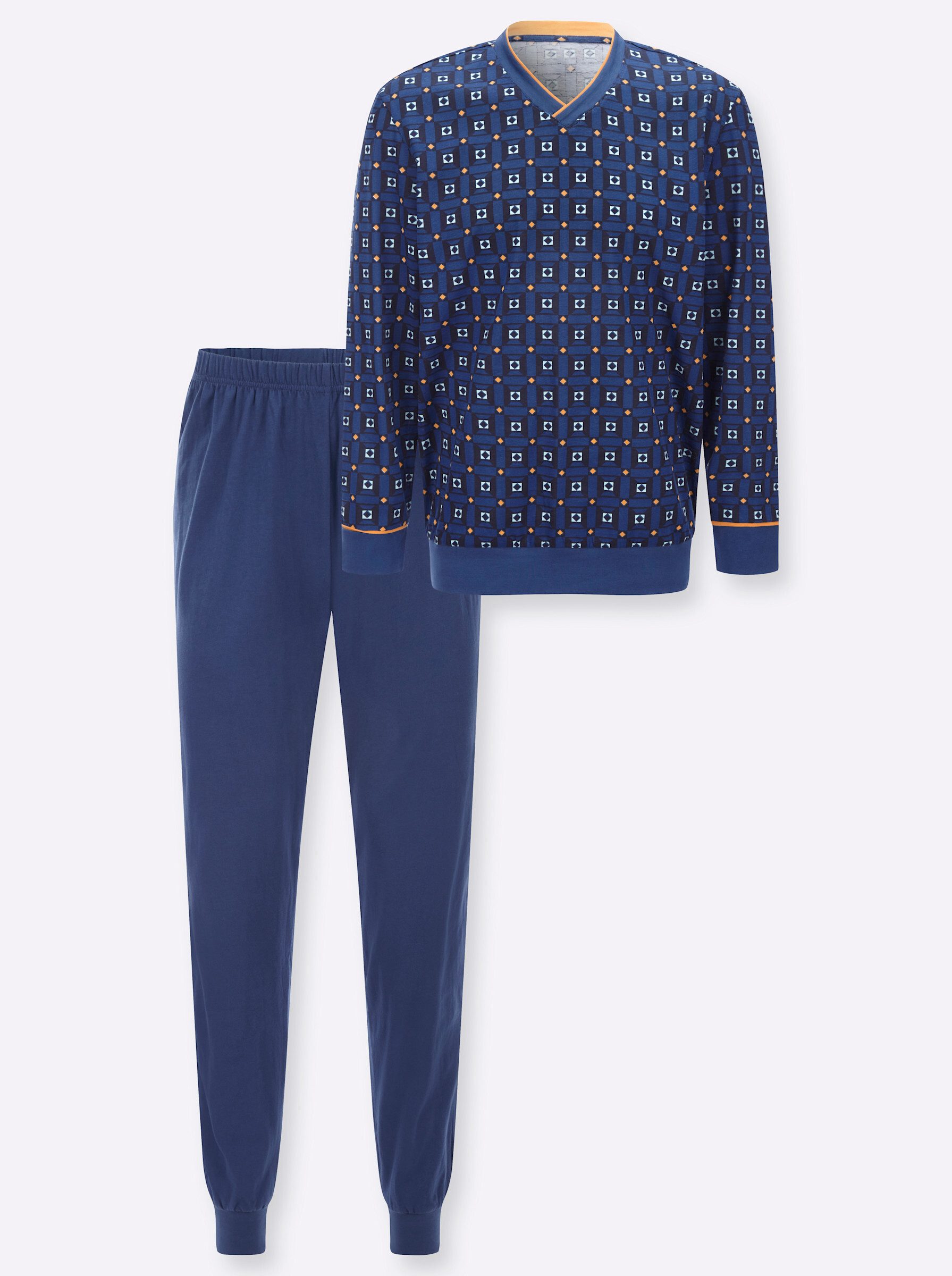 Sieh an! Schlafanzug Schlafanzug Langarm