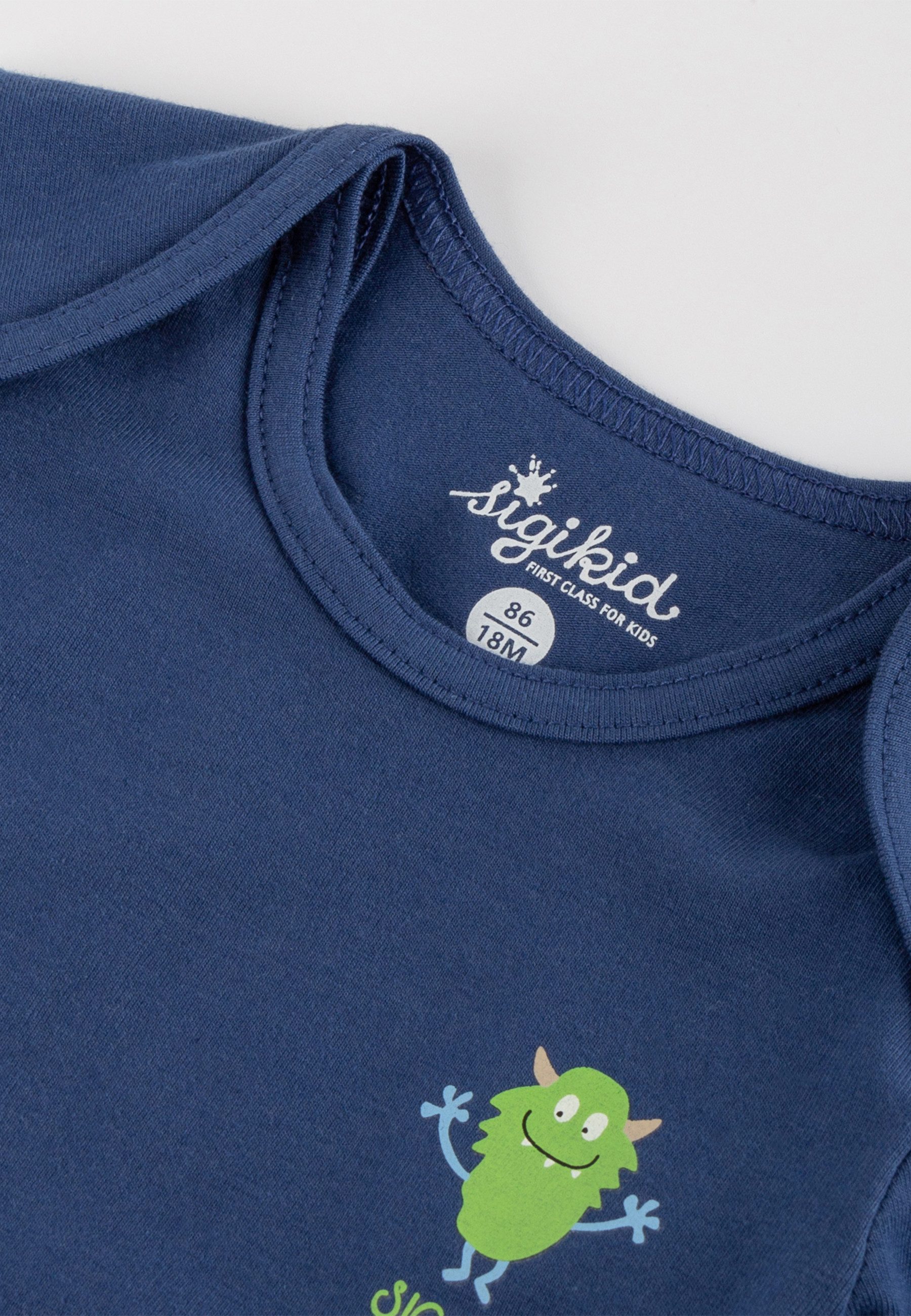Sigikid Langarmbody Body, langarm für Babys Jungen (1-tlg)