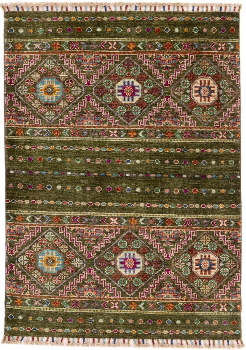 Orientteppich Arijana Shaal 86x120 Handgeknüpfter Orientteppich, Nain Trading, rechteckig, Höhe: 5 mm