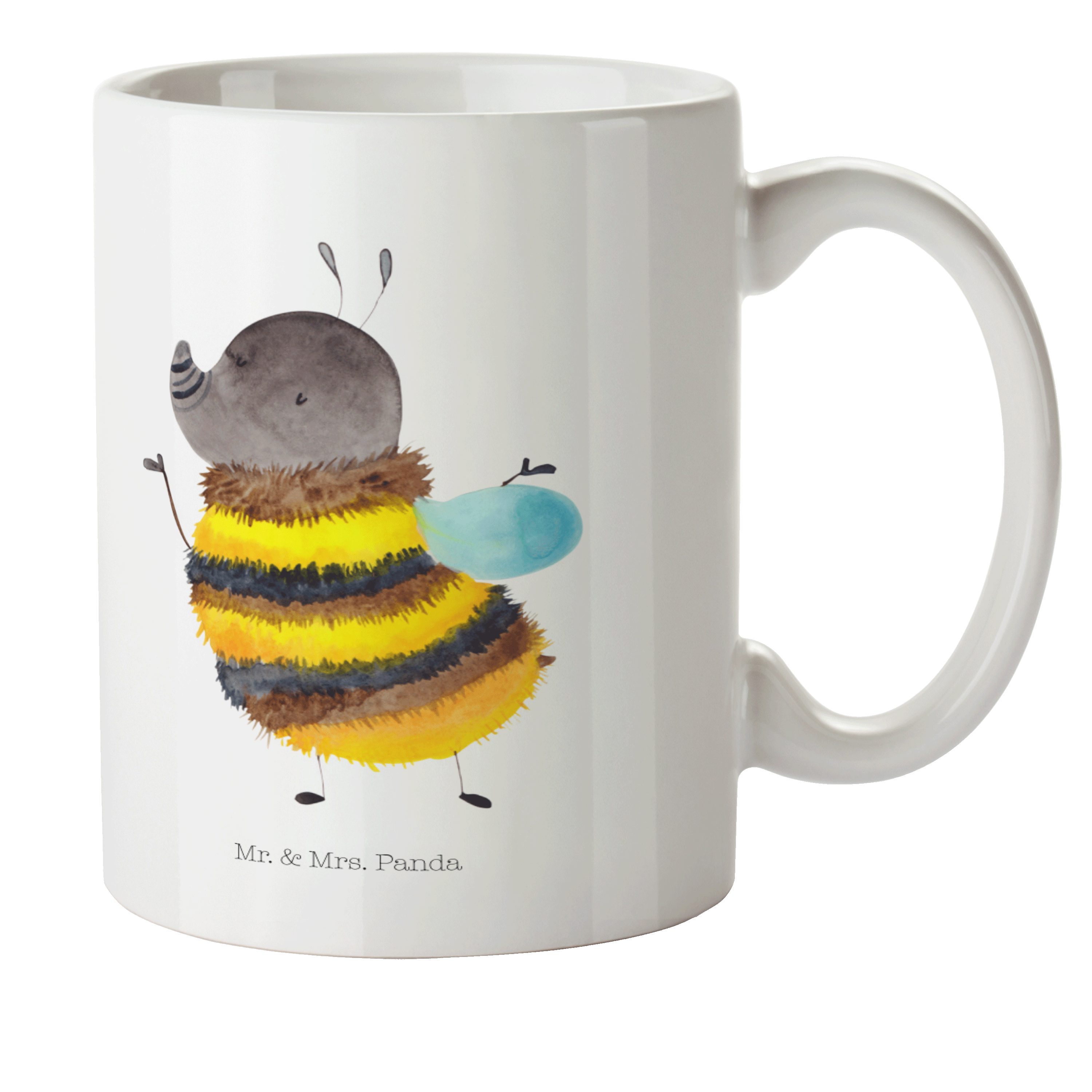 Mr. & Mrs. Panda Kinderbecher »Hummel flauschig Weiß Geschenk