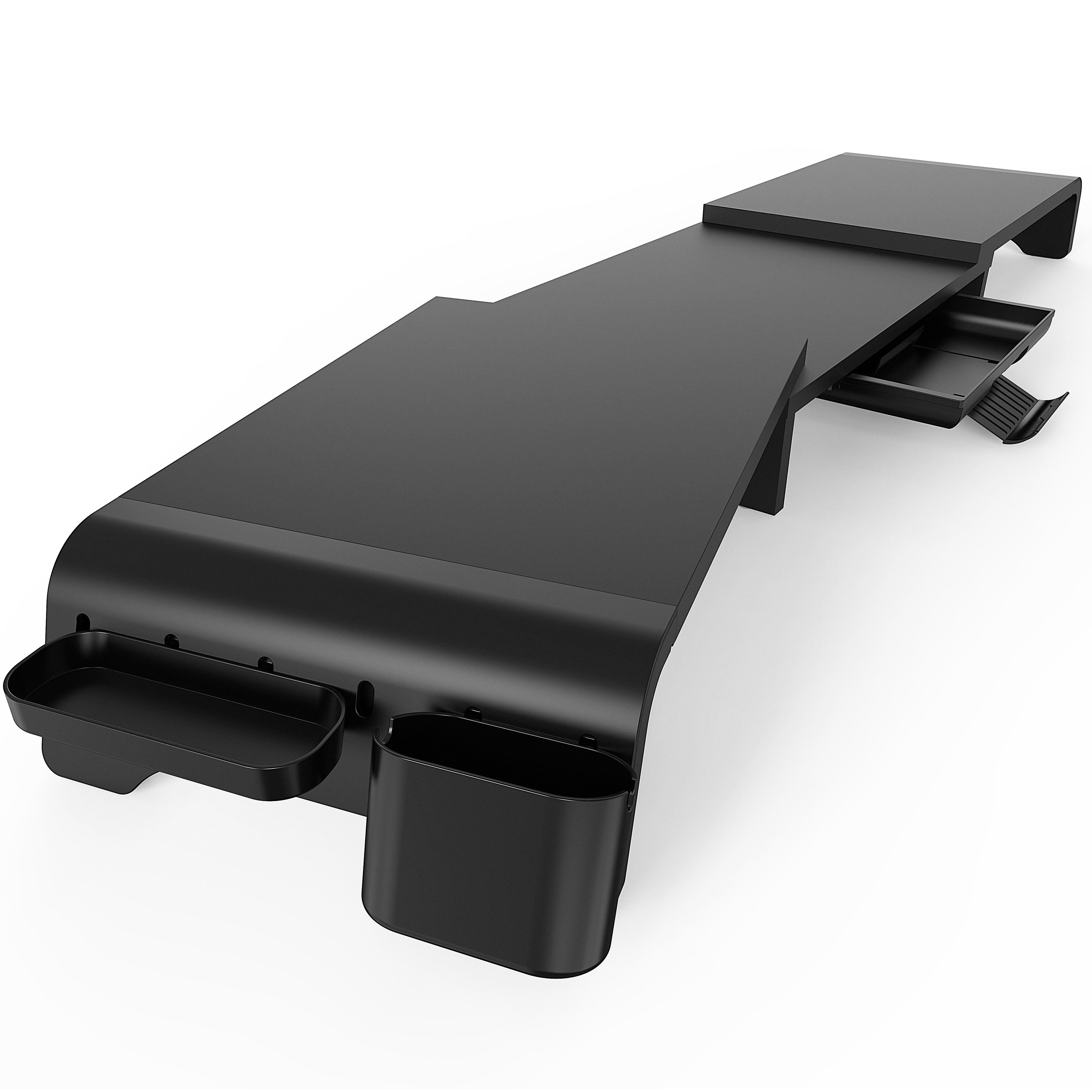 Fenge Monitorständer Dual Monitorständer, (mit Schublade)