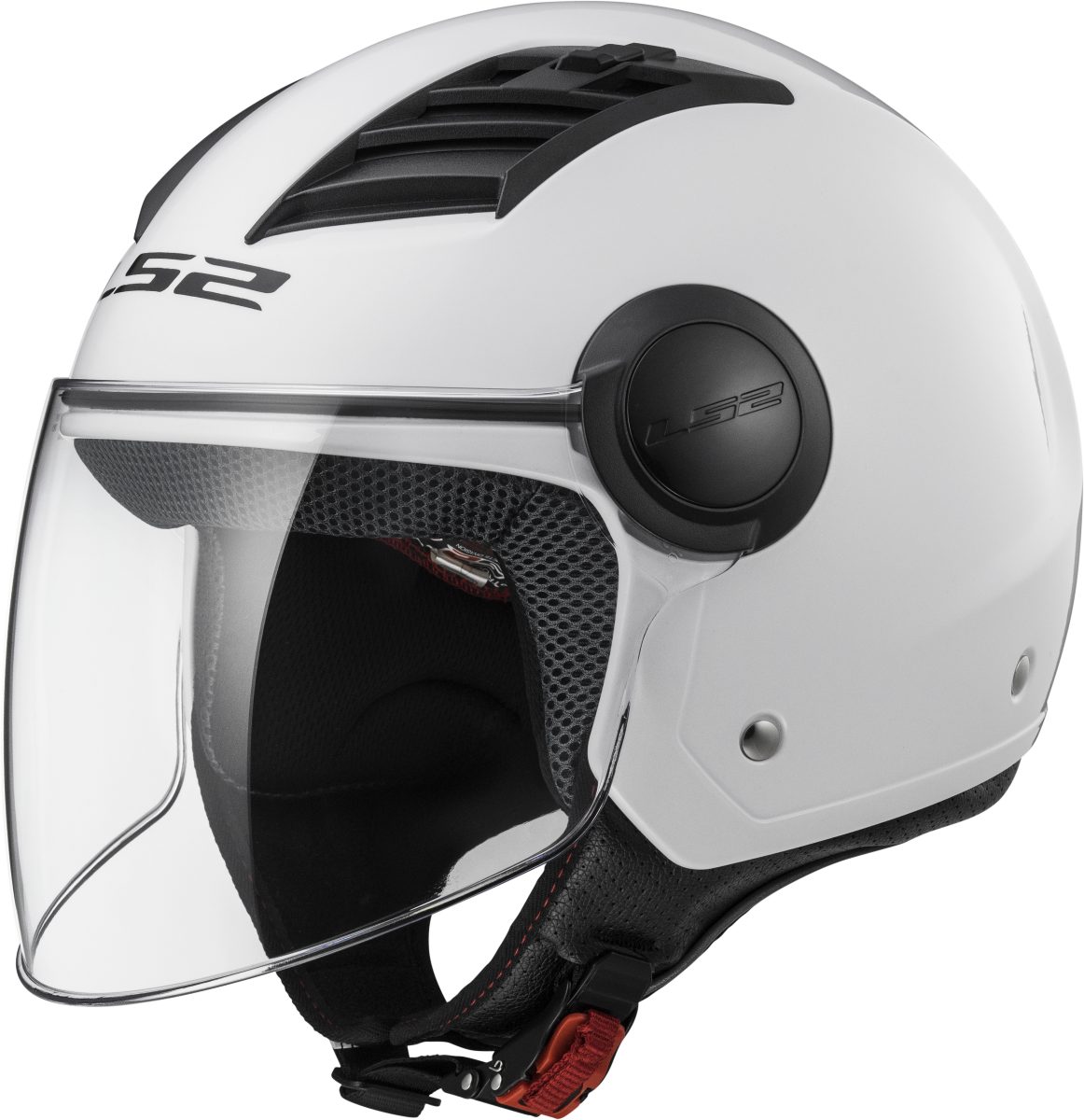 Motorradhelm LS2 Airflow Weiß