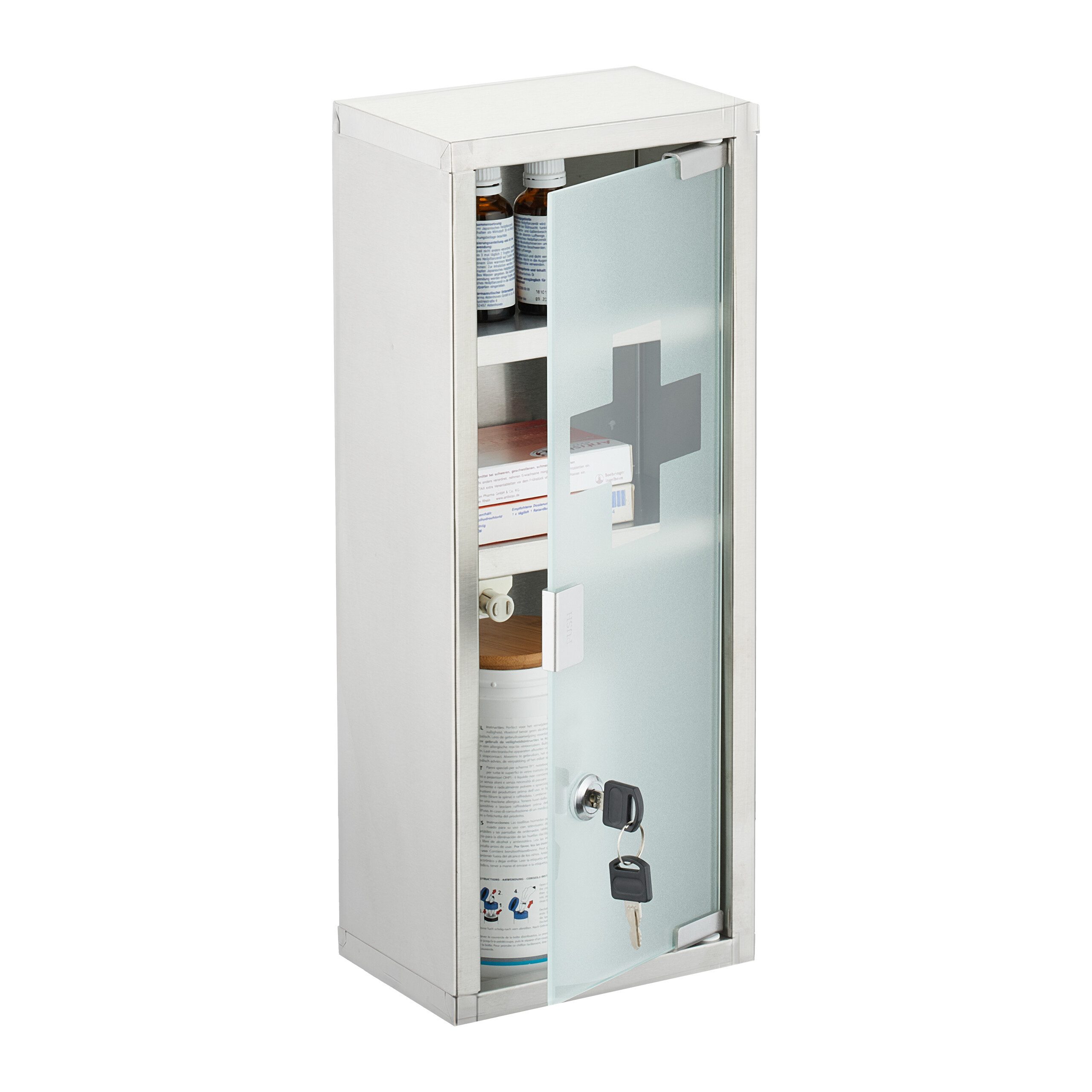 relaxdays Medizinschrank Edelstahl günstig online kaufen