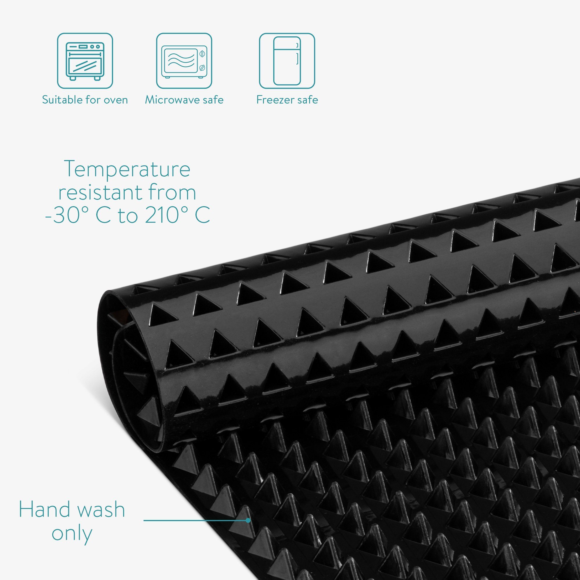 Navaris Backmatte Backform Hundeleckerli, aus - Silikon Backmatte für Silikon Hundekekse