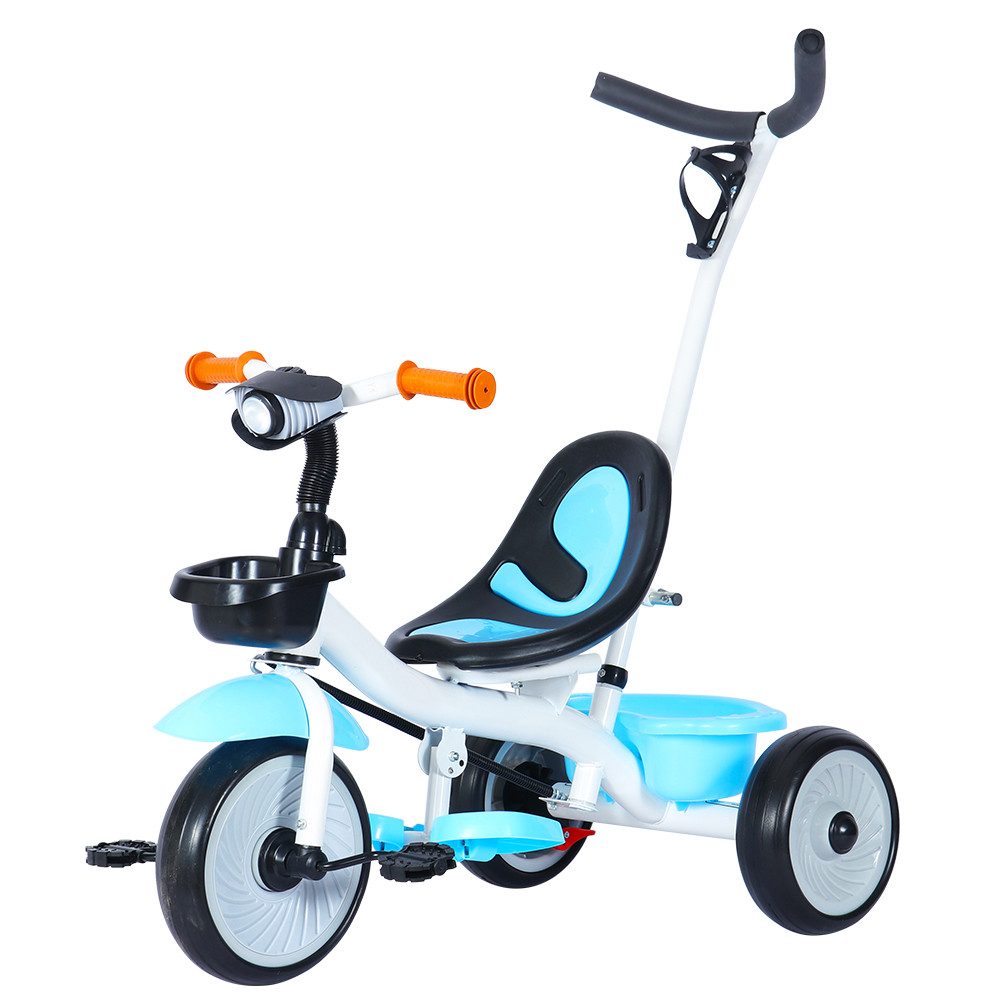 Dreirad 4 in 1 Kinderdreirad Laufrad Lernrad Kinder Schiebewagen