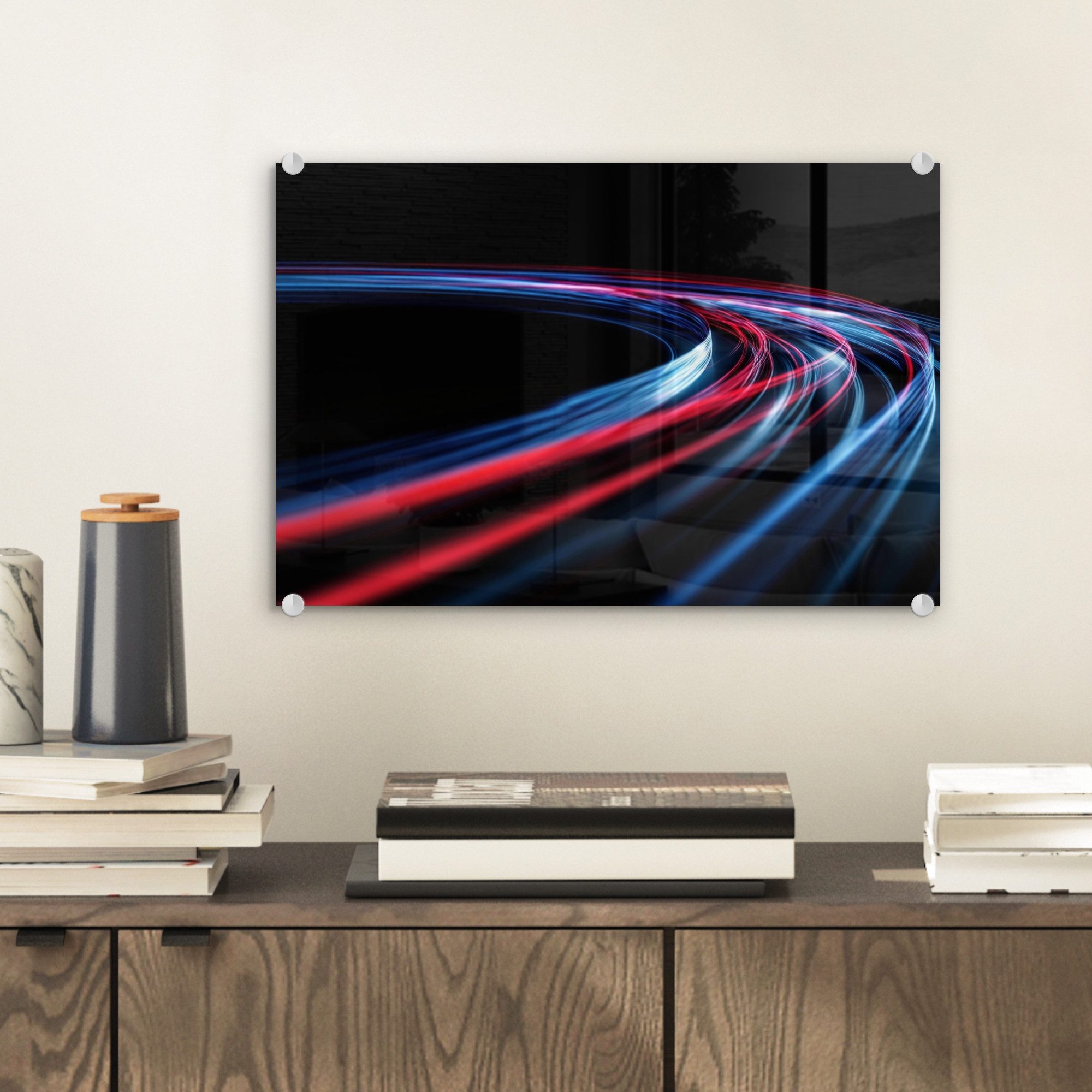 MuchoWow Acrylglasbild Gaming - Leichte Spuren günstig online kaufen