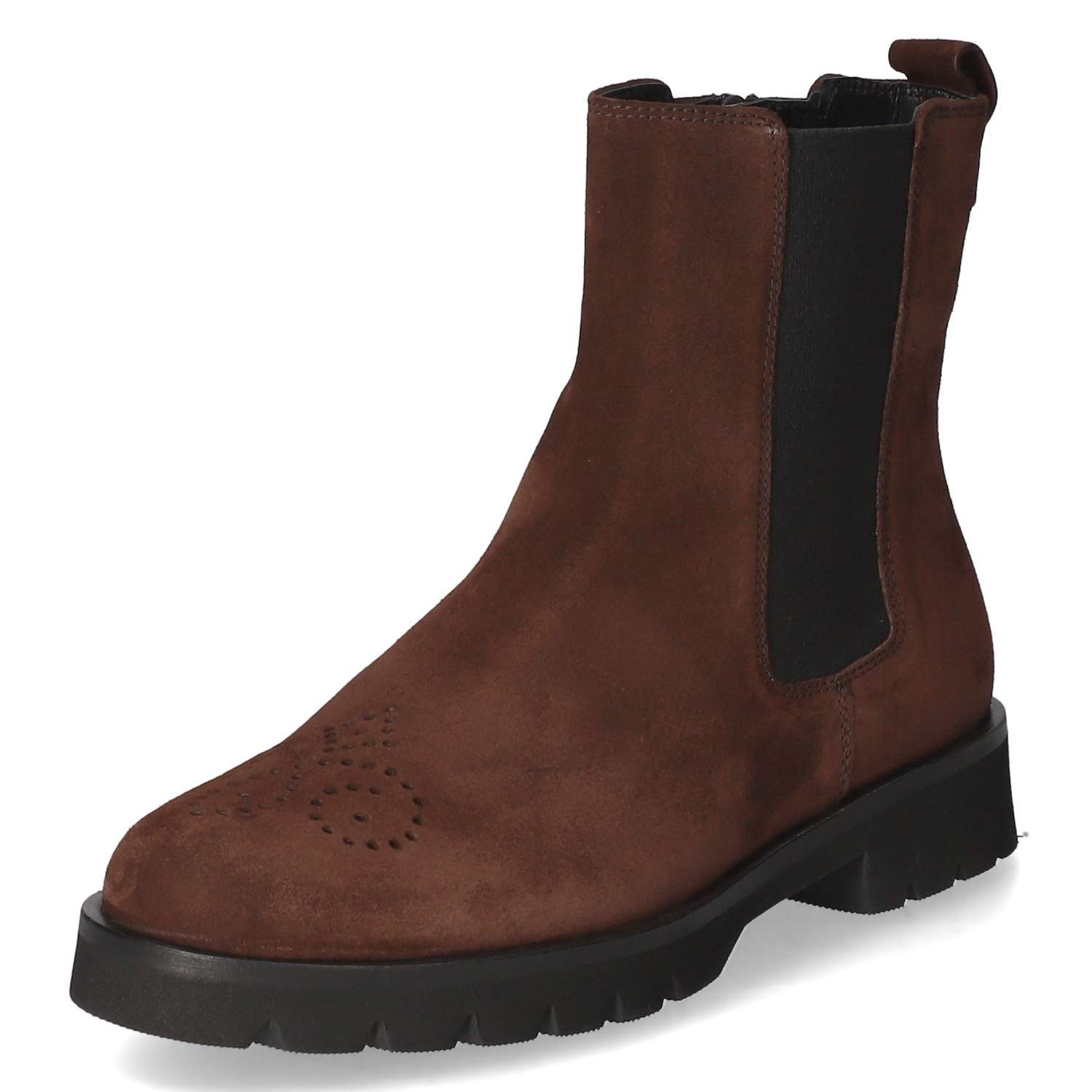 Högl Högl 010153221000 Damen Rauleder brown Schlupfstiefel