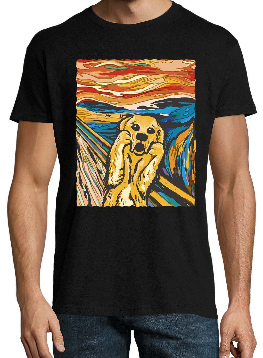Youth Designz T-Shirt Dog Hund Schrei günstig online kaufen