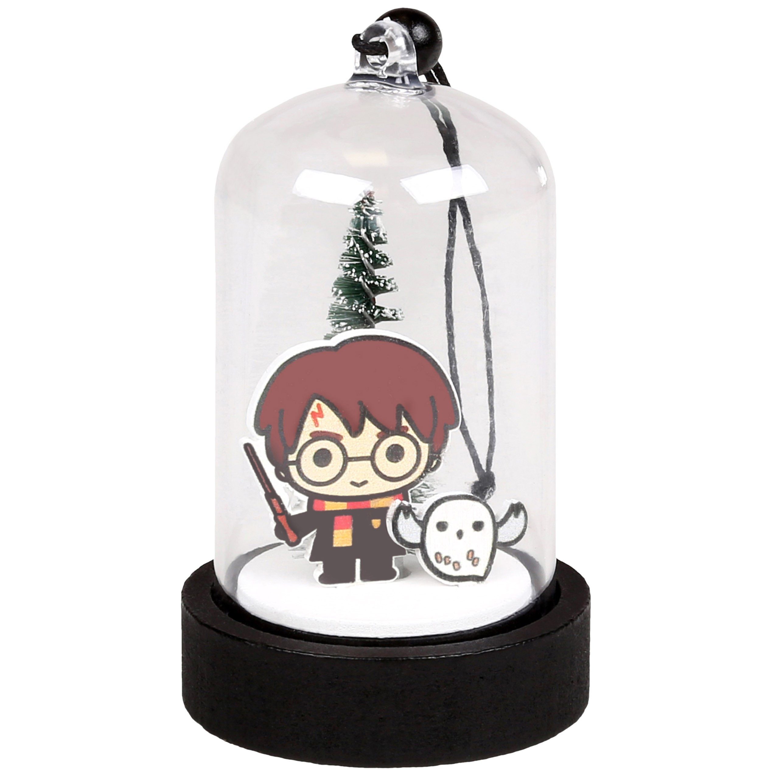 Harry Potter Weihnachtsfigur Harry Potter Weihnachtsdekoration, zum Aufhängen, leuchtend 10x5,5 cm