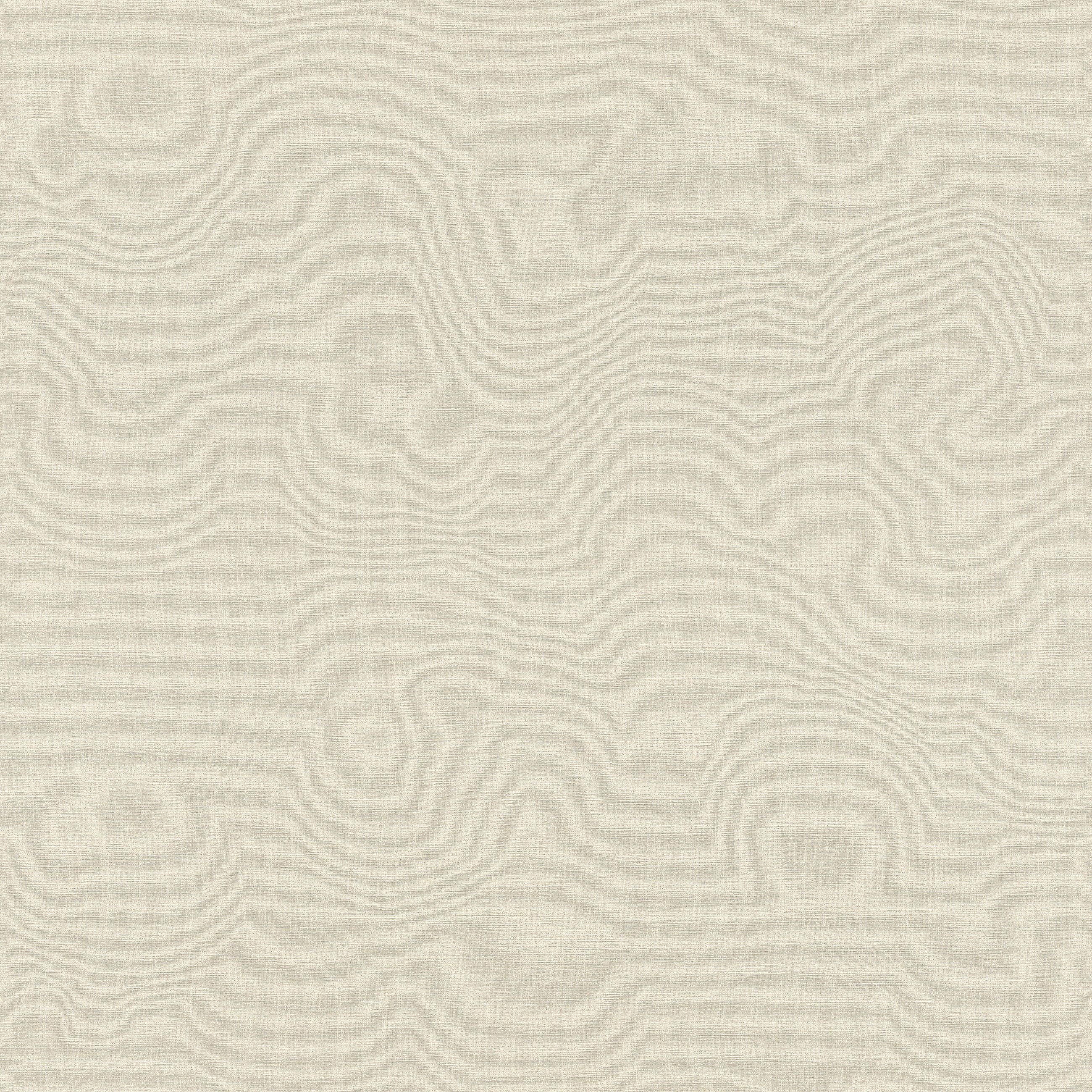 Rasch Vliestapete Leinenoptik Strukturmuster Uni - Vinyltapete Creme, strukturiert, Leinenoptik, matt, Textiloptik, (1 Rolle, 1 St., Kollektion 'Country Charme' - 10,05 m x 0,53 m), Lichtbeständige Farben - Feucht abwischbar - Restlost abziehbar