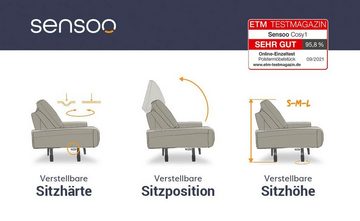 Sensoo Hocker Cosy1, B=90xT=70 cm, (verstellbare Sitzhärte, Sitzposition, Sitzhöhe)