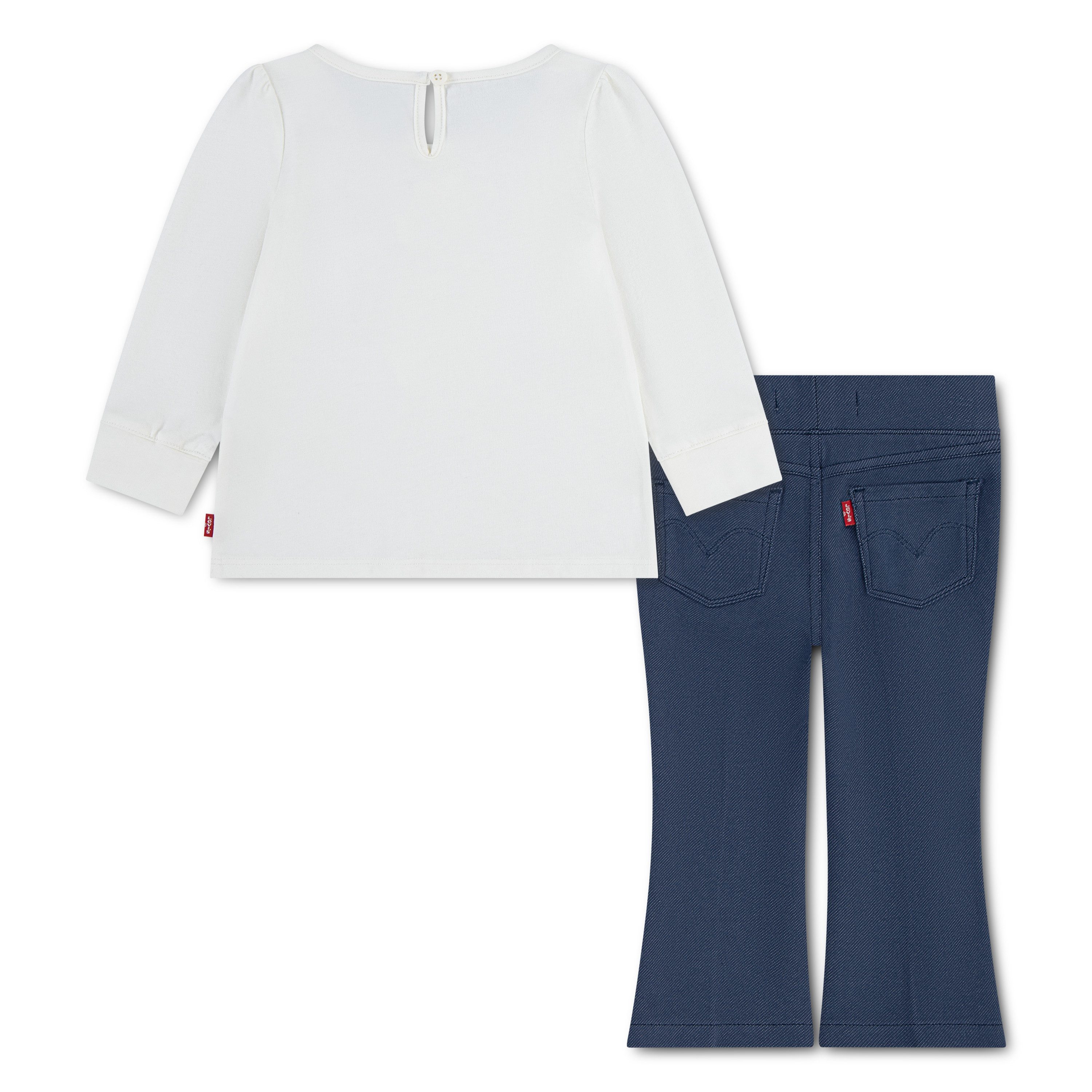 Levi's® Kids Langarmshirt & Hose LVG LS LIV GFX TOP & KNIT BOTT (Set, 2-tlg)