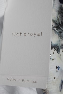 Rich & Royal Shirttop Rich & Royal 2103 431 Damen T-Shirt Gr. XS Weiß Neu