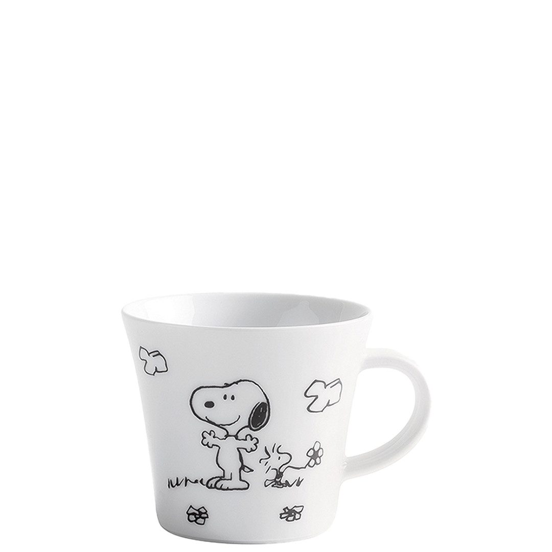 KAHLA Cappuccinotasse Peanuts Tasse 0,22 l, Porzellan, Made in Germany
