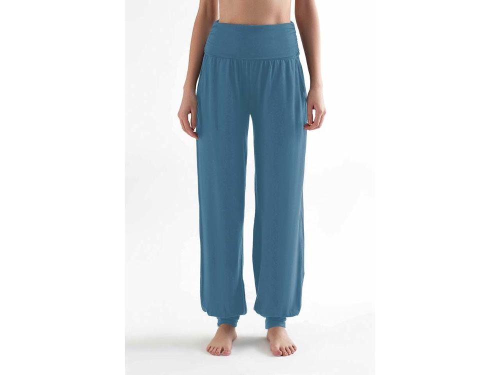Stoffhose TRUE NORTH Damen-Yoga-Hose mit Hüftumschlag