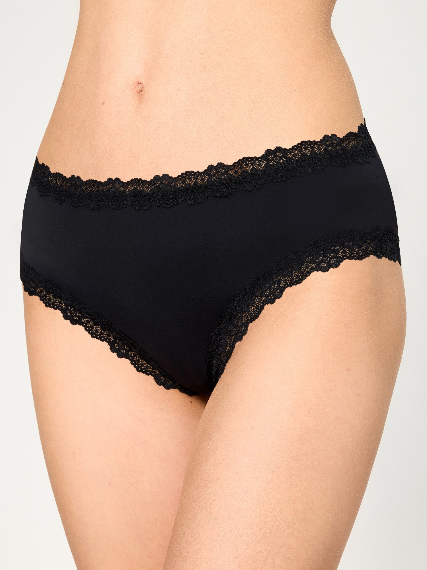 Nur Die Panty Invisible Seamless Lace (2-St) Pantyslip, Boyshort, Unterwäsche