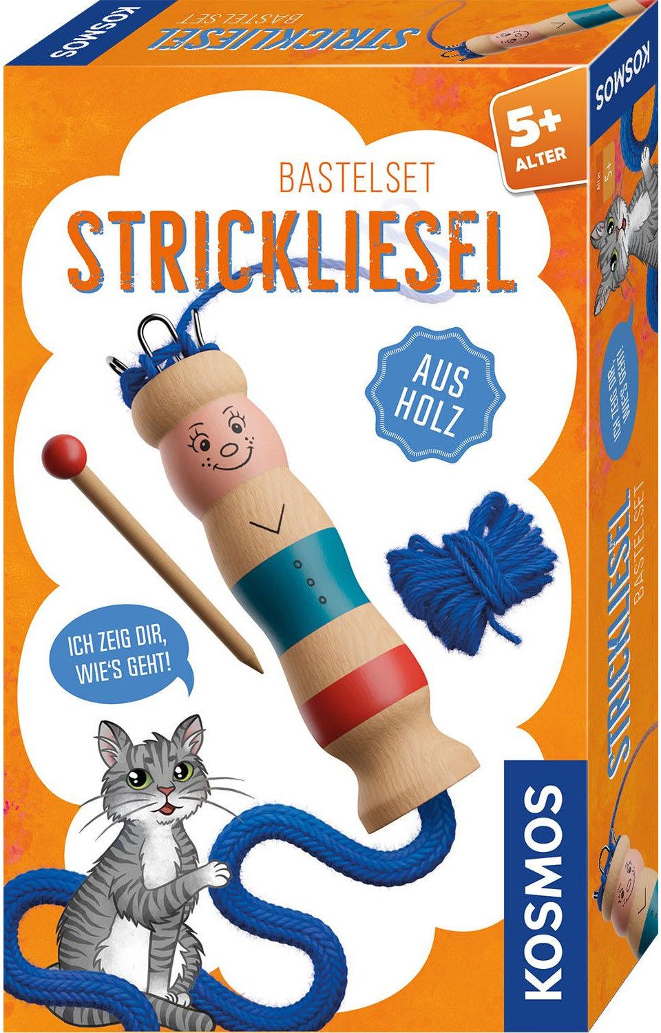Kosmos Spiel KOSMOS 712600 - Strickliesel, Handarbeit, Motorik, Bastelset