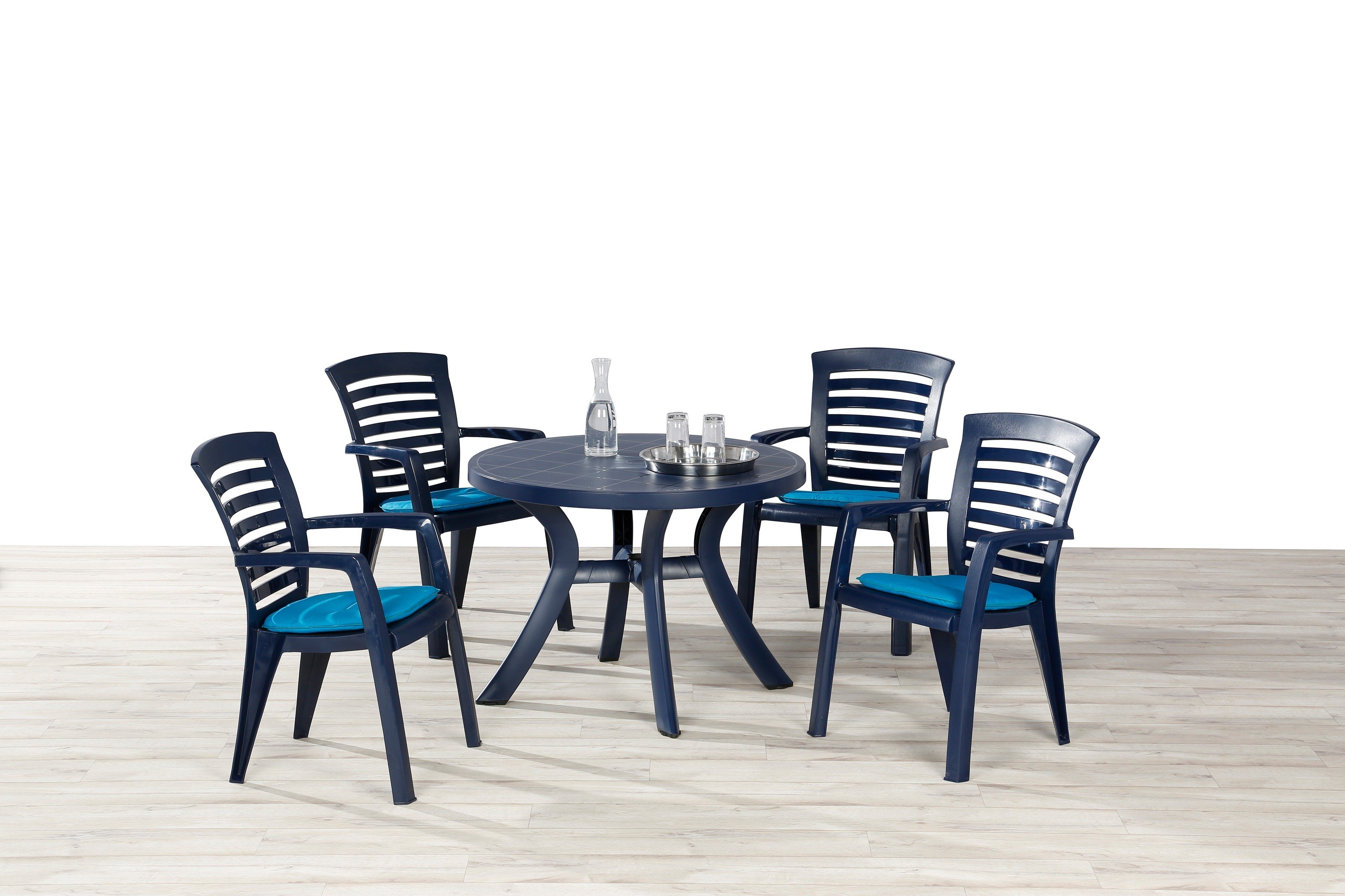 Best Gartenstuhl »Florida« Kunststoff, stapelbar, blau online kaufen OTTO