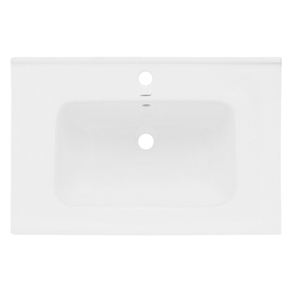 LuxeBath Waschbecken Aufsatzwaschbecken aus Keramik für günstig online kaufen