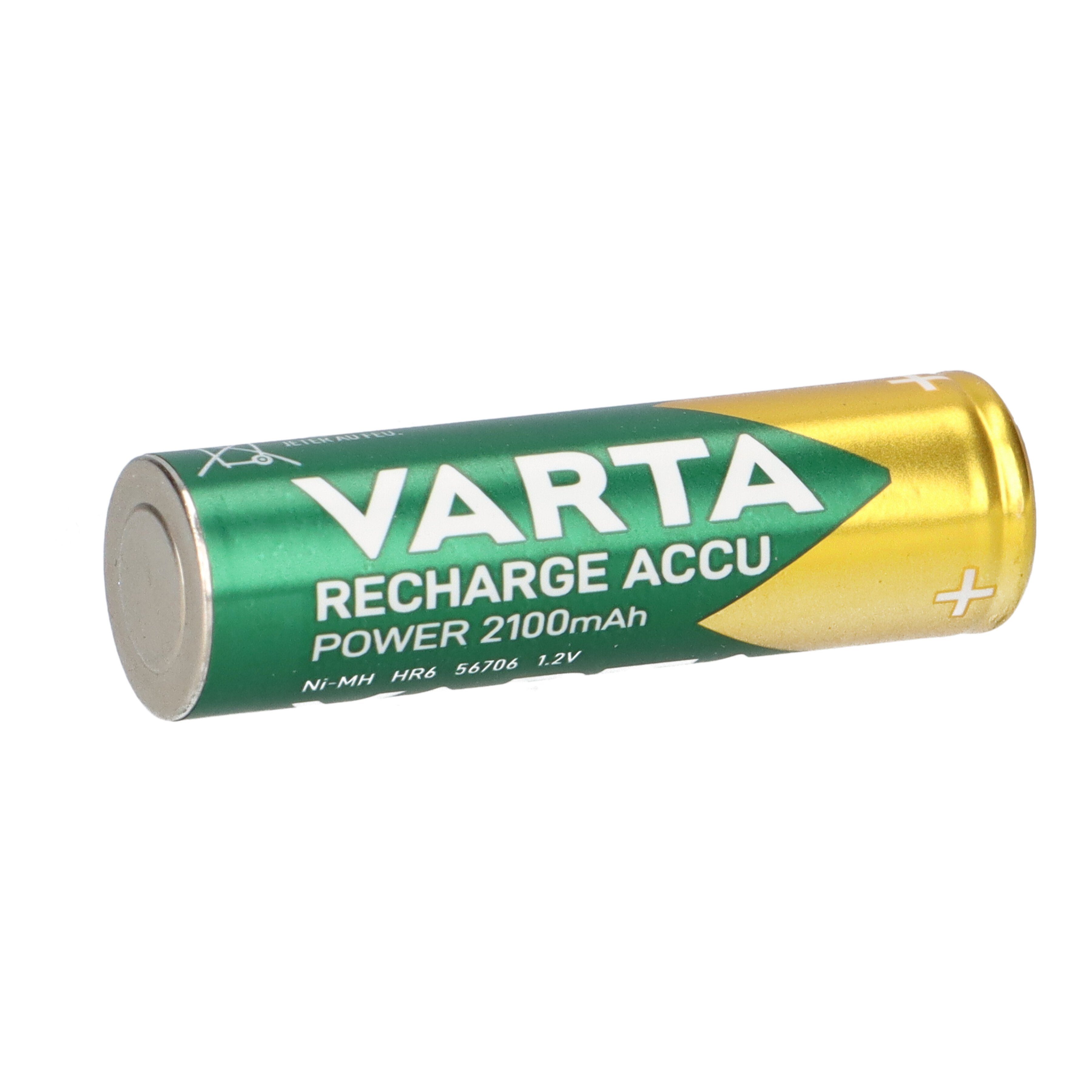 VARTA Varta Ready2Use AA Mignon Akku Ni-MH 1,2V 2100mAh Akku