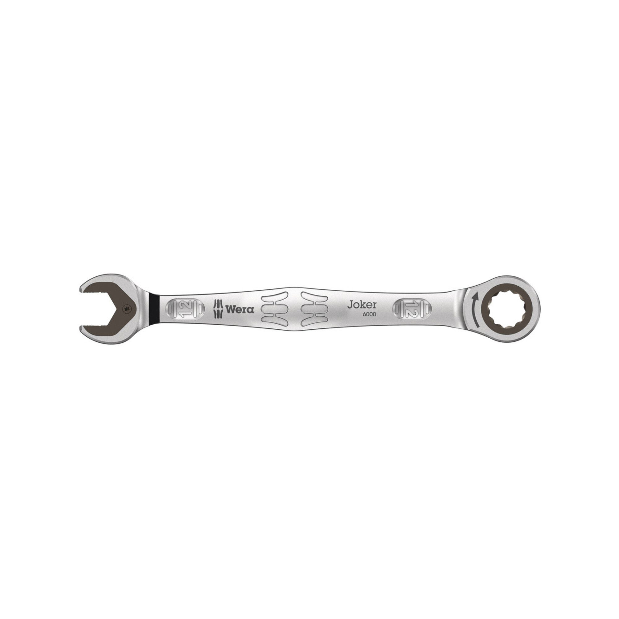 Wera Ratschenringschlüssel Wera 6000 Joker Maul-Ringratschen-Schlüssel, 12 x 170,7 mm