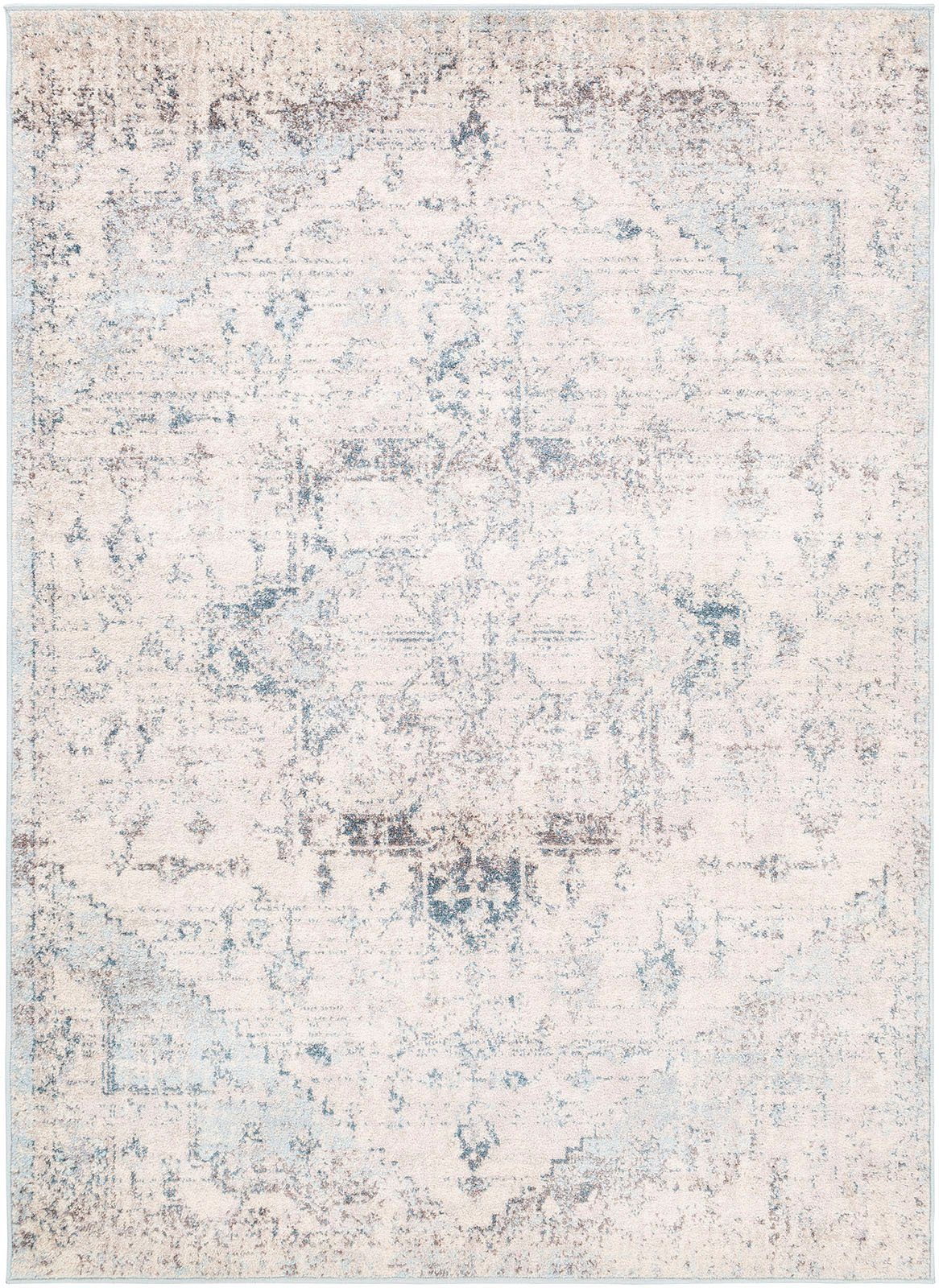 Teppich Traditional, Surya, rechteckig, Höhe: Shabby mm, 13 Chic