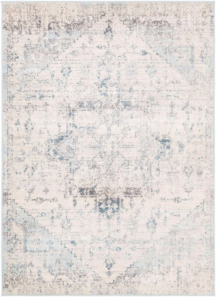 Teppich Traditional, Surya, rechteckig, Höhe: 13 mm, Shabby Chic